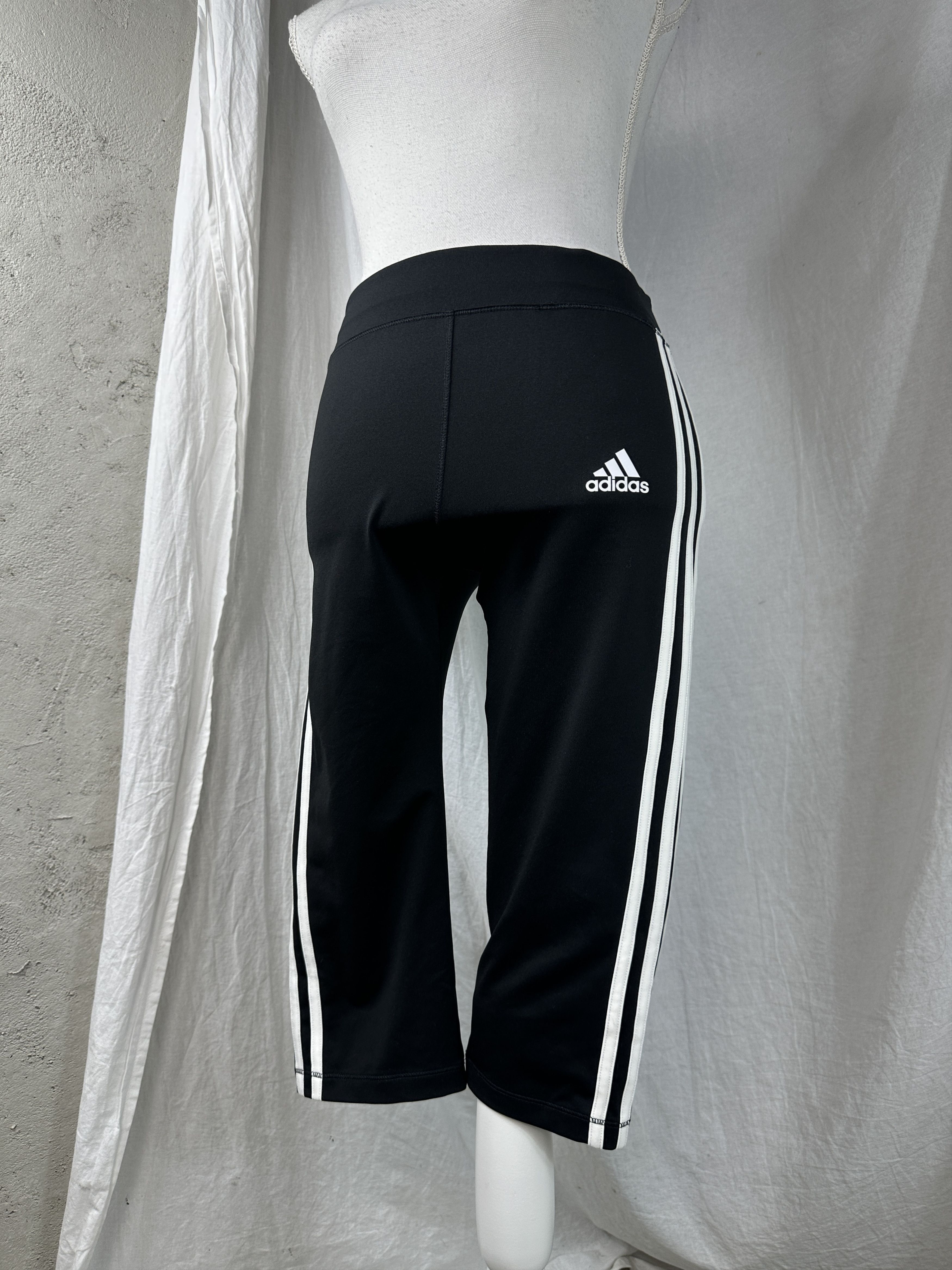 Adidas × Vintage Vintage Sportswear Athleisure 00s Capri Adidas Leggins Size 25" / US 0 / IT 36 - 1 Thumbnail