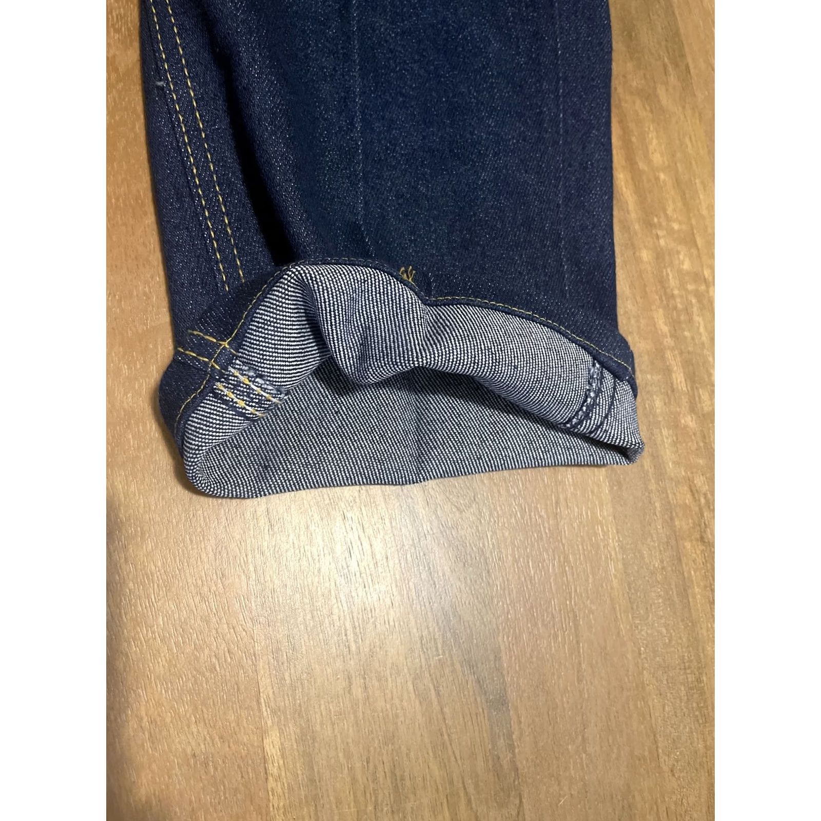 Lee VINTAGE Lee Riders Women’s Jeans 12 High Rise Mom 5-Pocket Denim USA Blue Distressed No Size 34" / US 12 / IT 48 - 4 Thumbnail