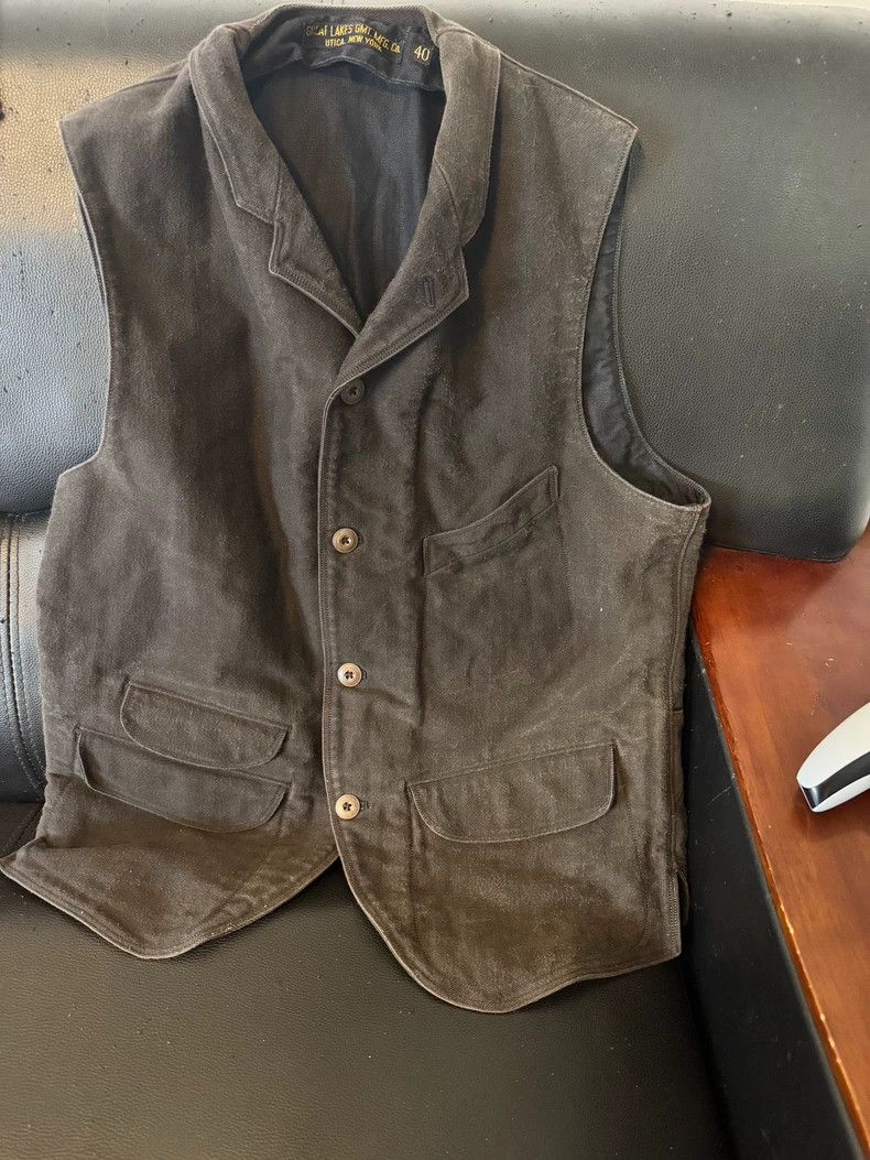 Freewheelers Freewheelers Jackson Vest Moleskin Fabric 40 Size US M / EU 48-50 / 2 - 1 Thumbnail