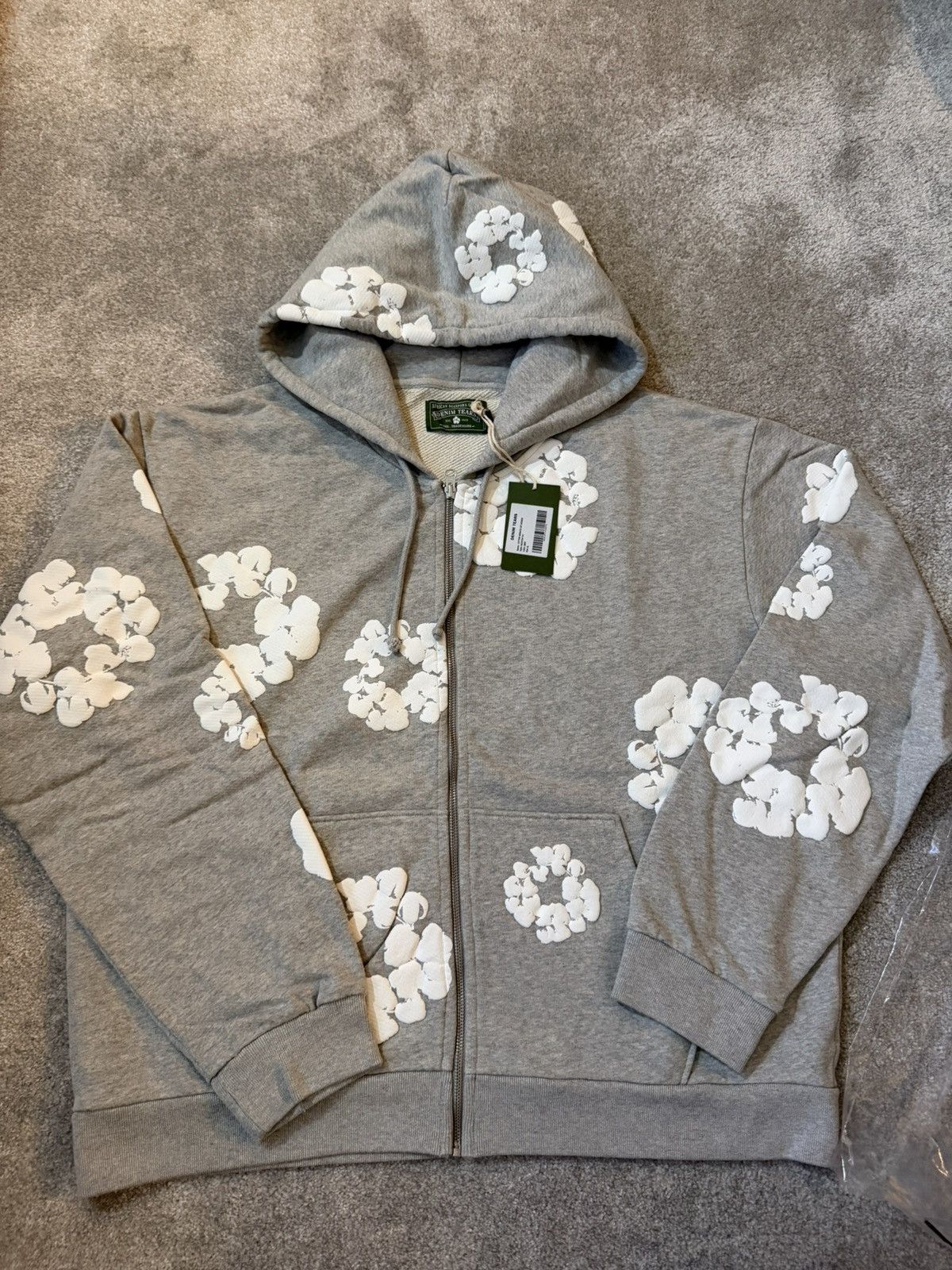DENIM TEARS Hoodie ZIP DENIM TEARS Size US XL / EU 56 / 4 - 1 Thumbnail