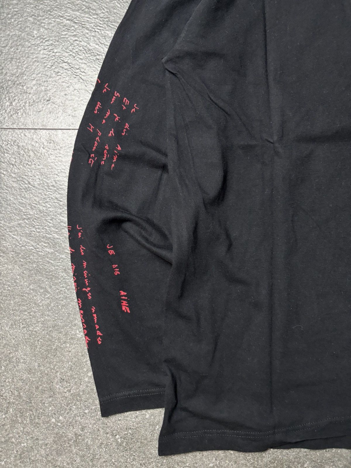 Designer × agnes b. 2000s Agnes B x Andree Chedid Longsleeve Poem Tee Size US S / EU 44-46 / 1 - 11 Thumbnail