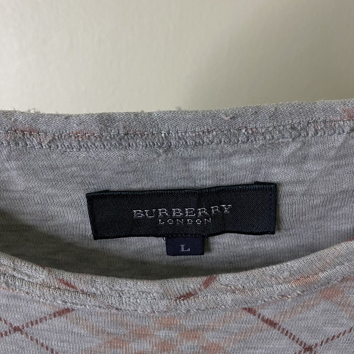 Burberry Burberry London Nova Check LS T Shirt Size US L / EU 52-54 / 3 - 3 Thumbnail