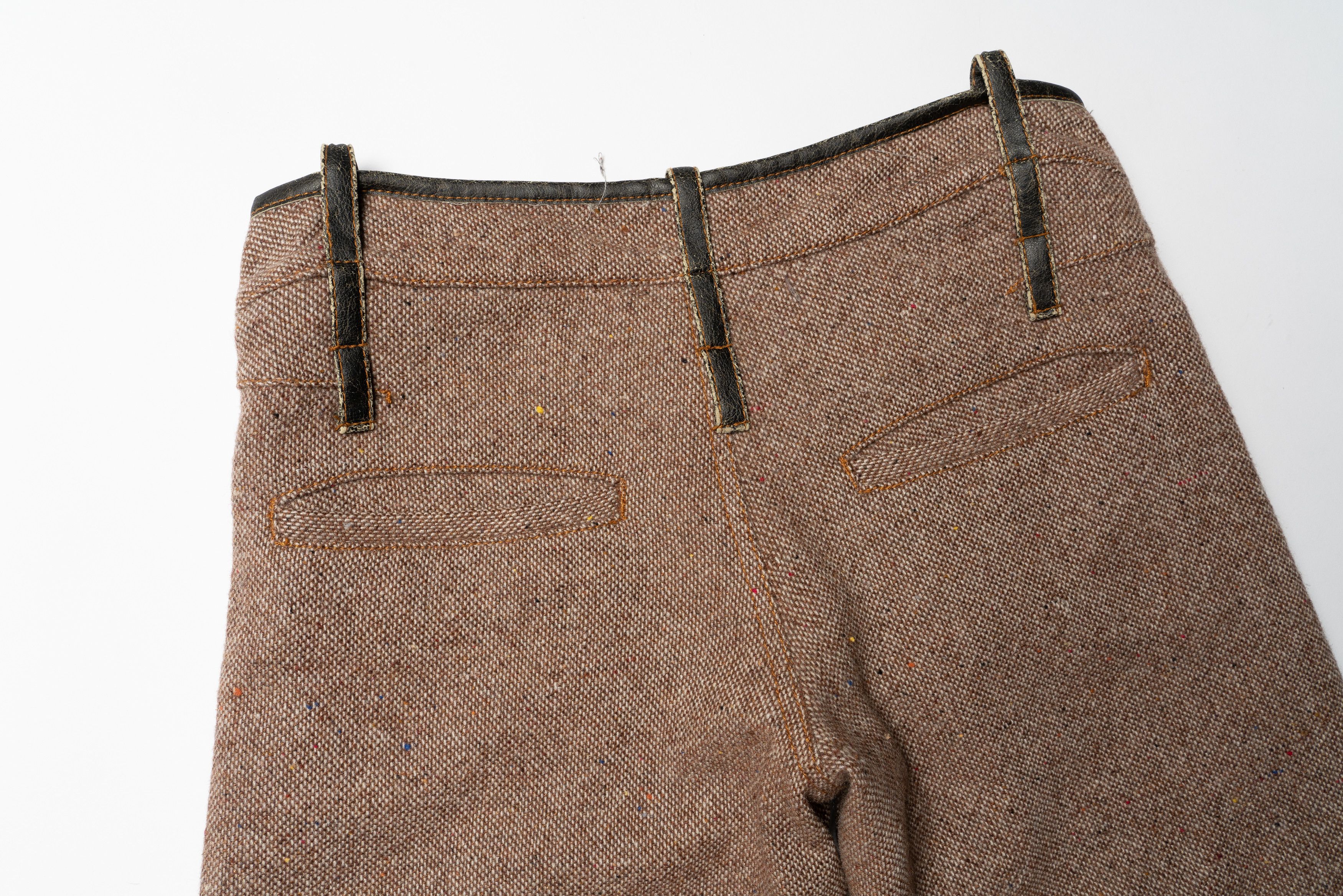 Tommy Hilfiger 🔴TOMMY HILFIGER Vintage Tweed Capri Pants Size 27" / US 4 / IT 40 - 11 Thumbnail