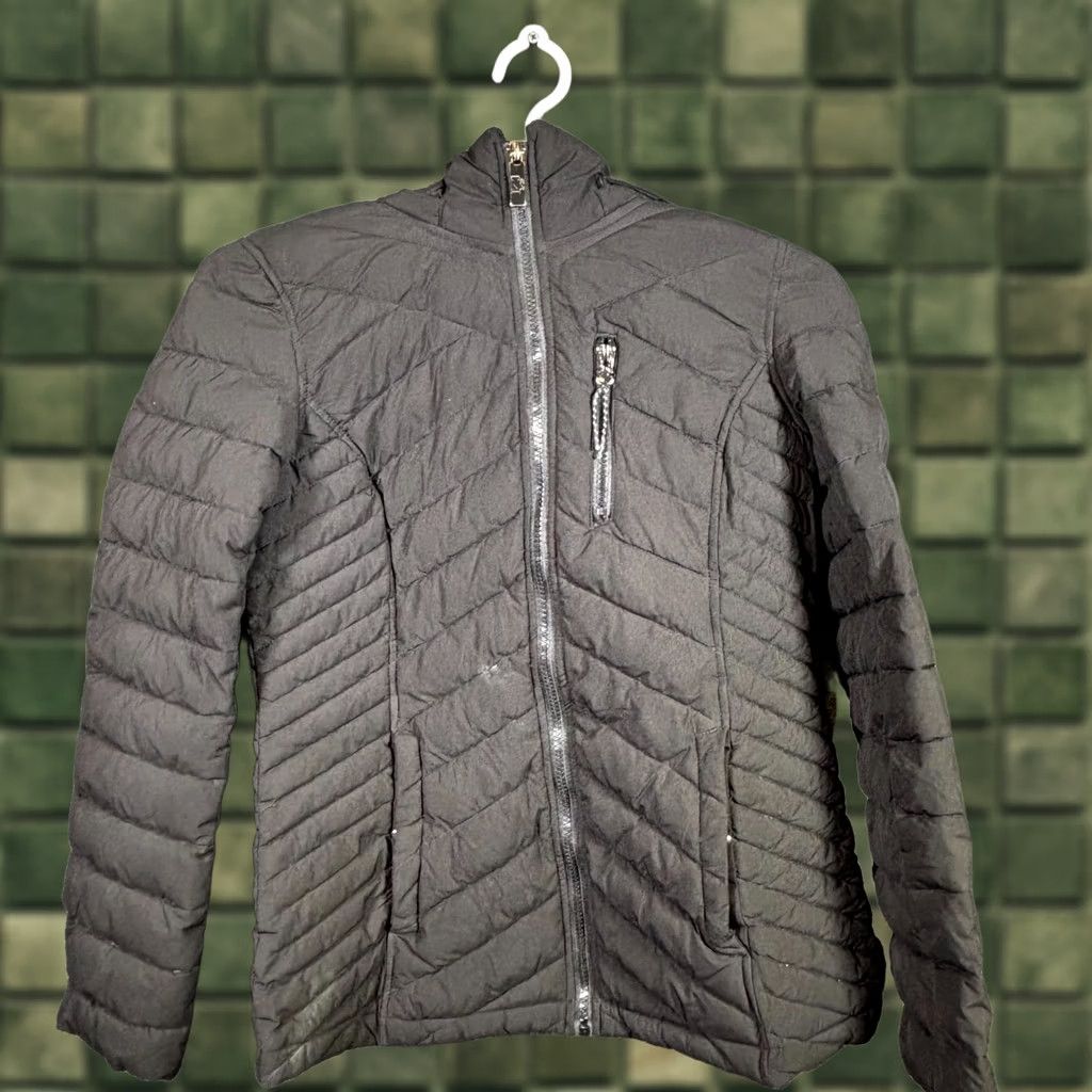 Nautica Nautica Puffer Jacket Men S Black Polyester Quilting Hooded Full-Zip Long Sleeve Size US S / EU 44-46 / 1 - 1 Thumbnail