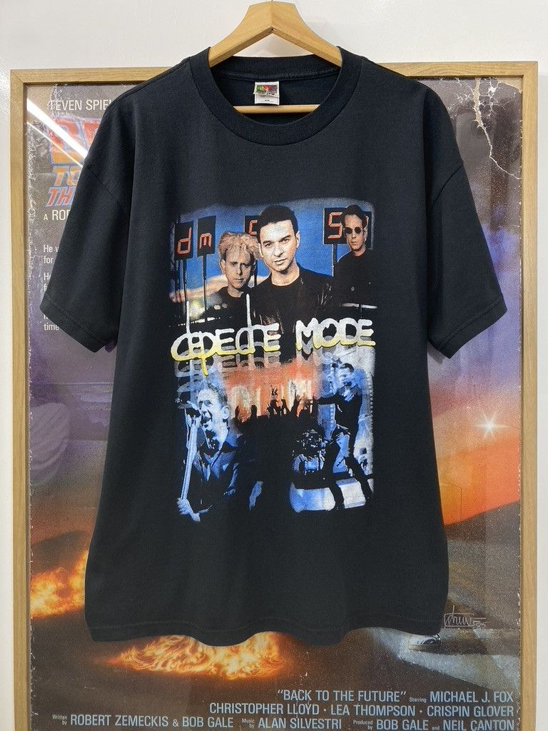 2001 Vintage Depeche Mode Exciter USA Tour Band T Shirt