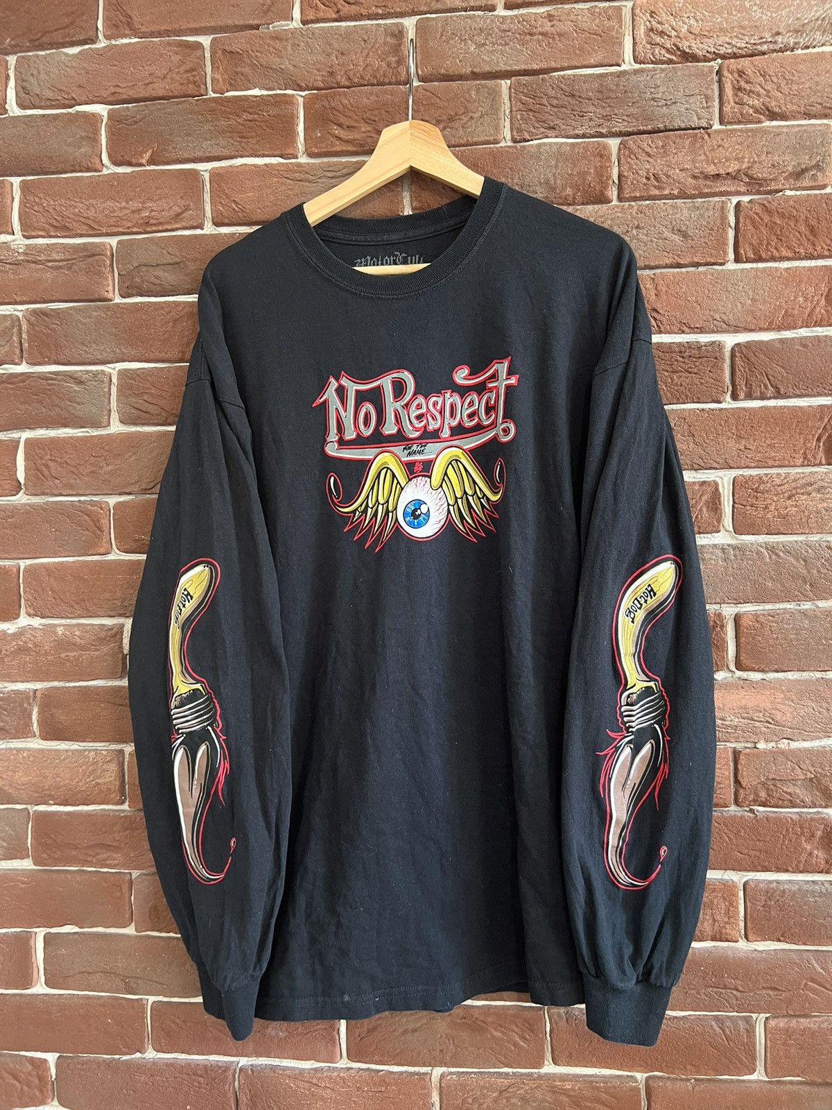 Vintage Rare Motor Cult Von Dutch Parody Vintage Tee 00s Motorcycle Size US XXL / EU 58 / 5 - 2 Thumbnail
