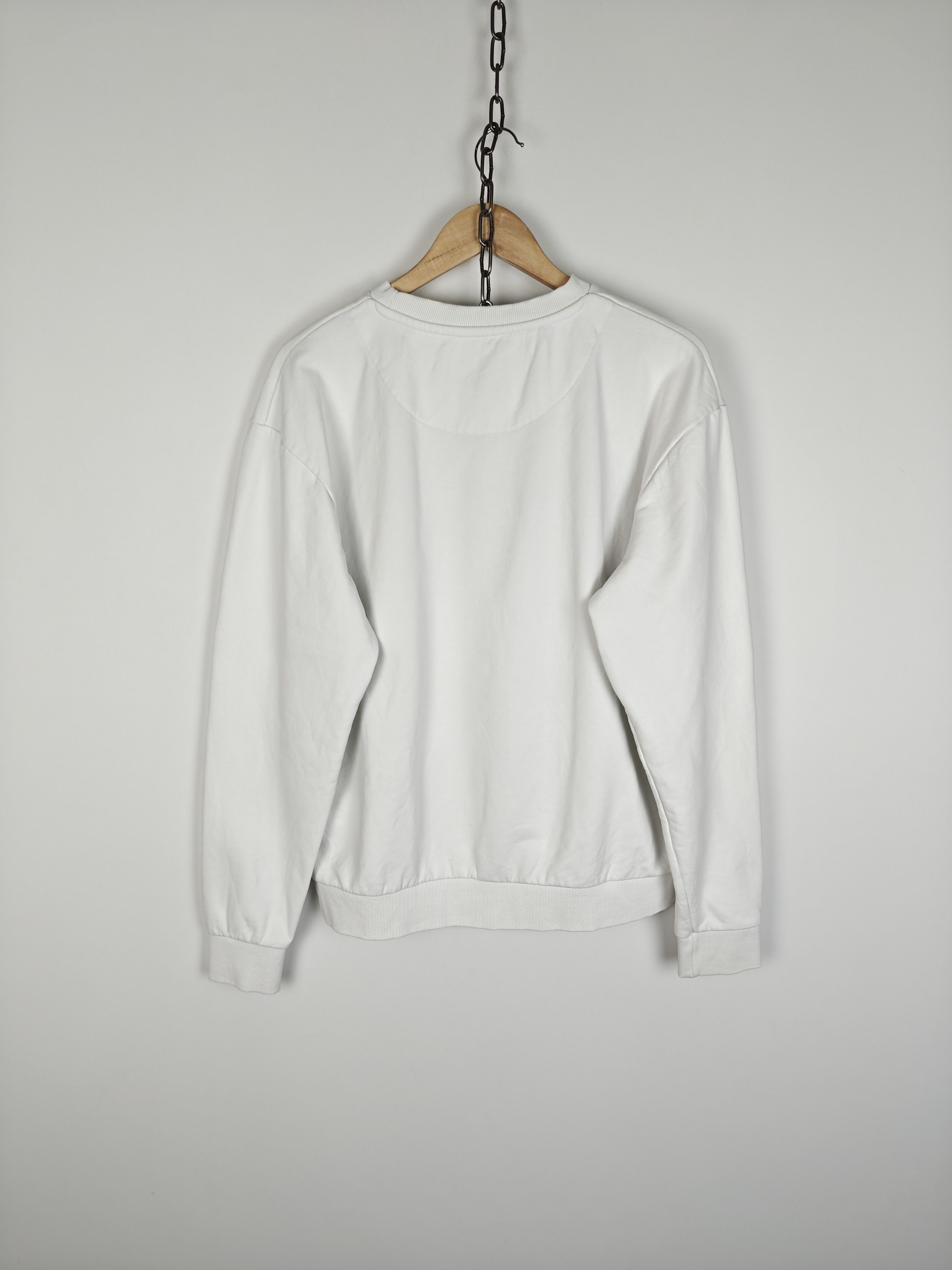 Karl Kani Karl Kani Sweatshirt Crewneck Center Logo White size M Size US M / EU 48-50 / 2 - 7 Thumbnail