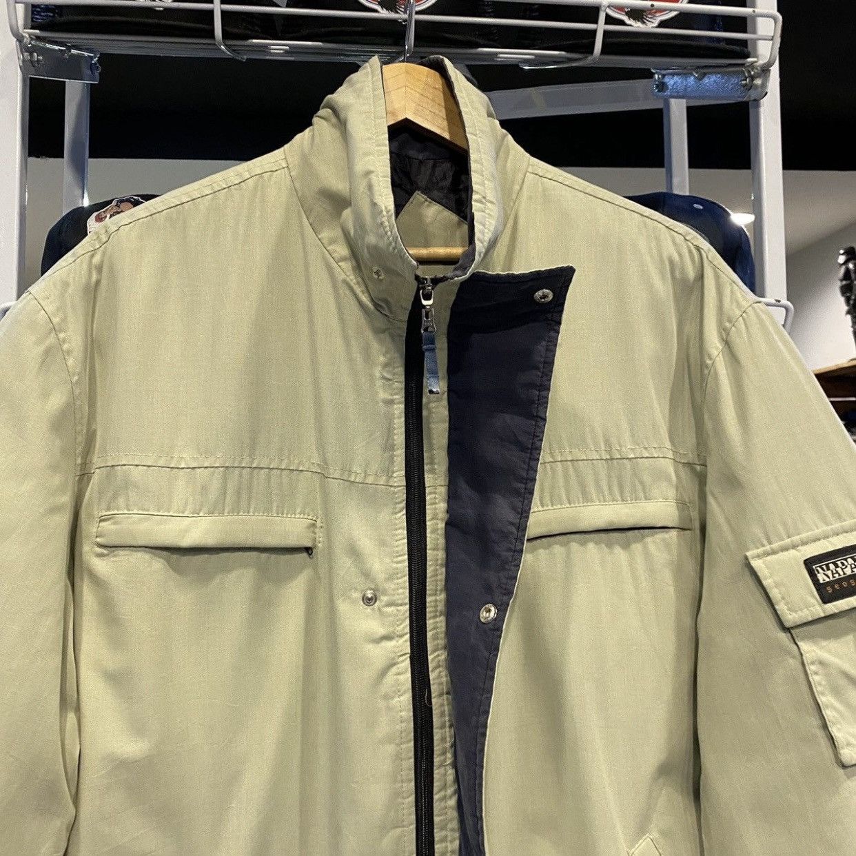 Napapijri × Vintage Vintage 2000s Napapijri Geographic Utility Field Jackets Size US XL / EU 56 / 4 - 11 Thumbnail