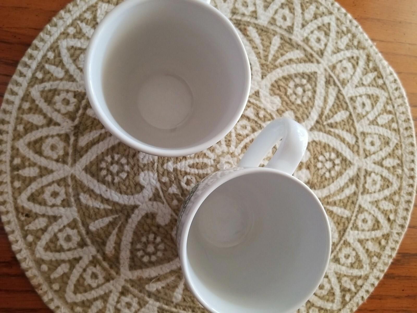 Other Starbucks Coffee MUGS 2008 & 2010 Ceramic White Logo 14 oz Size ONE SIZE - 4 Thumbnail