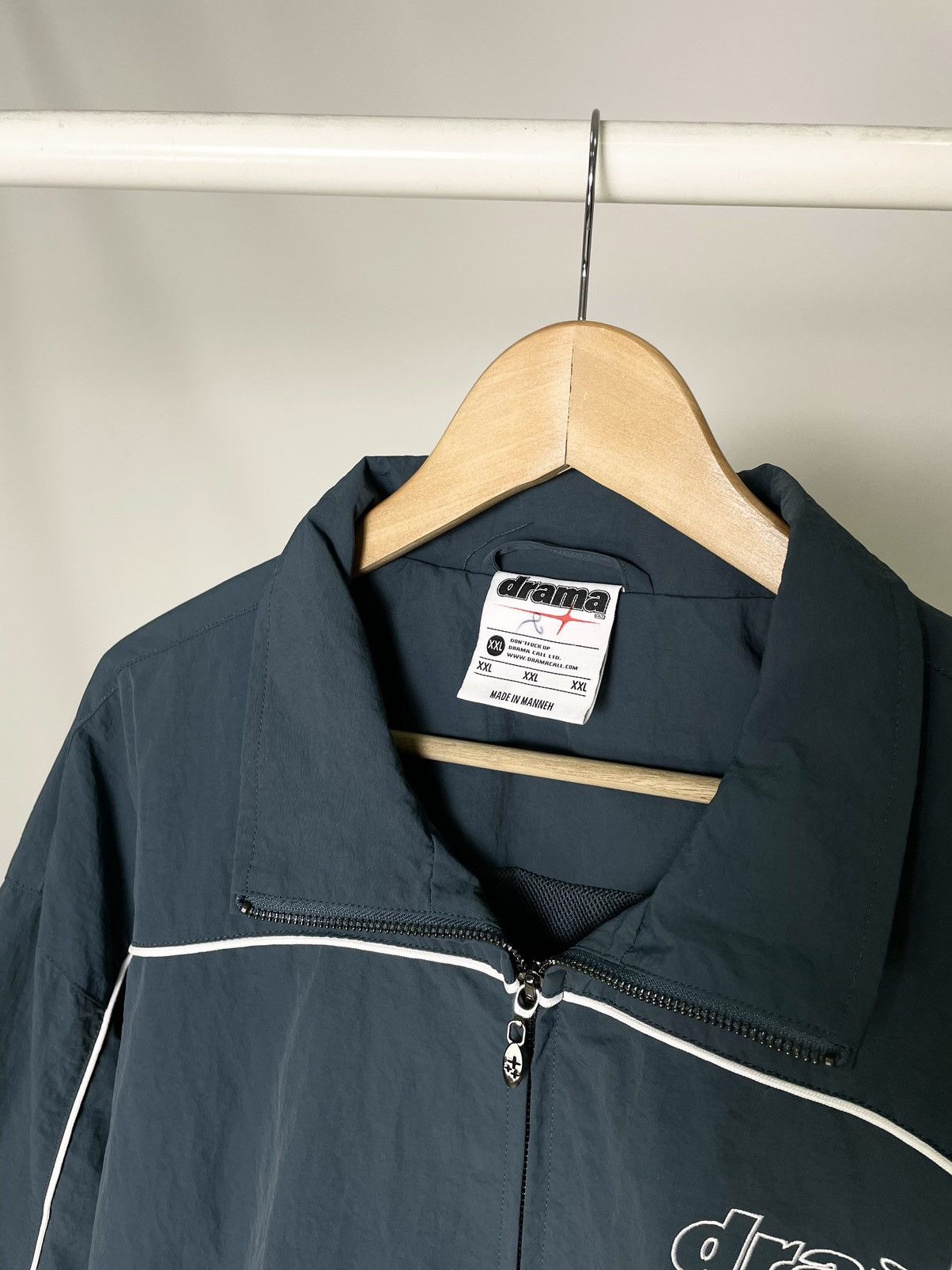 Other DRAMA CALL ⭐️ nylon track supreme light blue light jacket Size US XXL / EU 58 / 5 - 4 Thumbnail