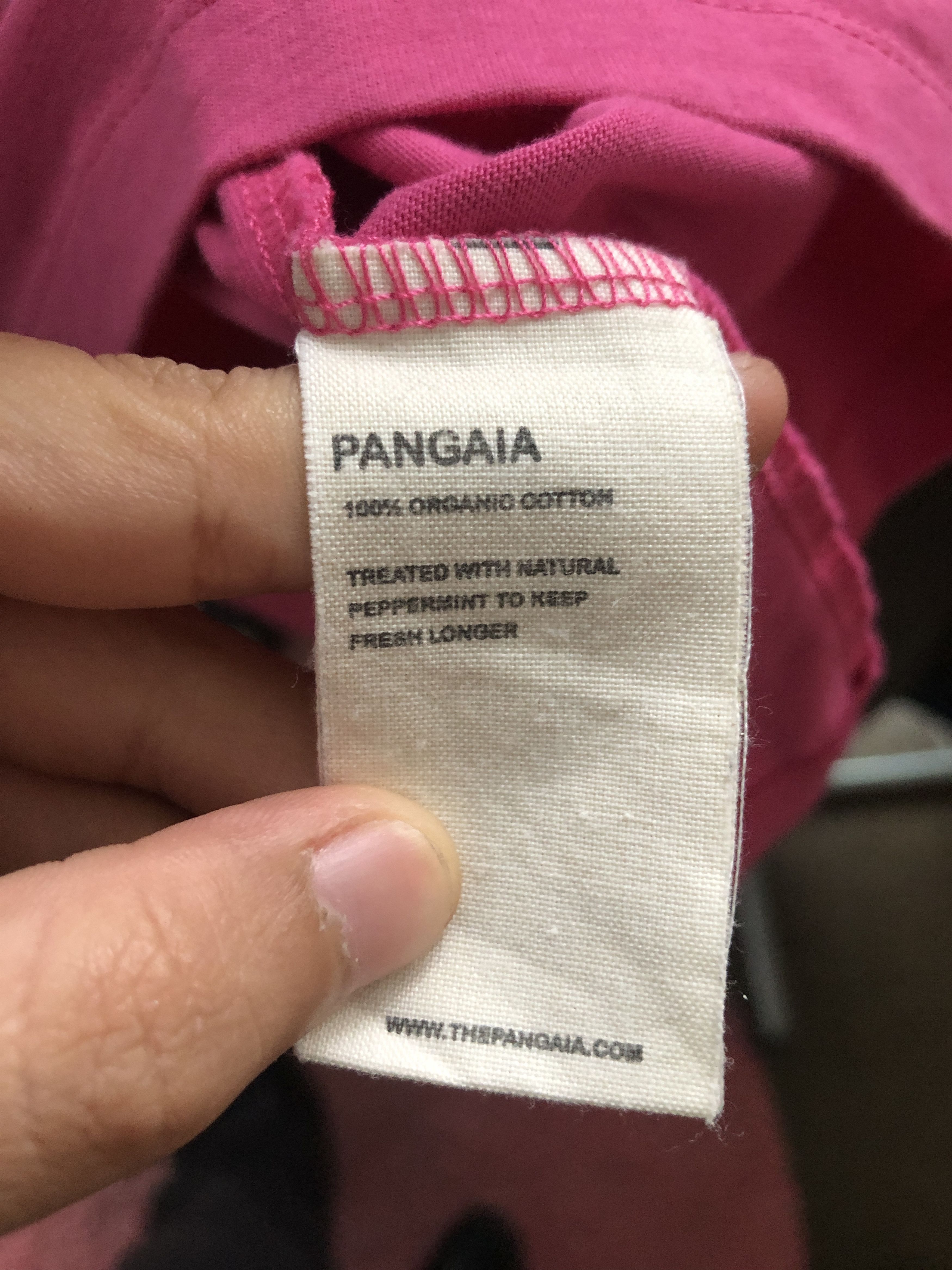 Pangaia PANGAIA Text Block T-Shirt Size US L / EU 52-54 / 3 - 4 Thumbnail