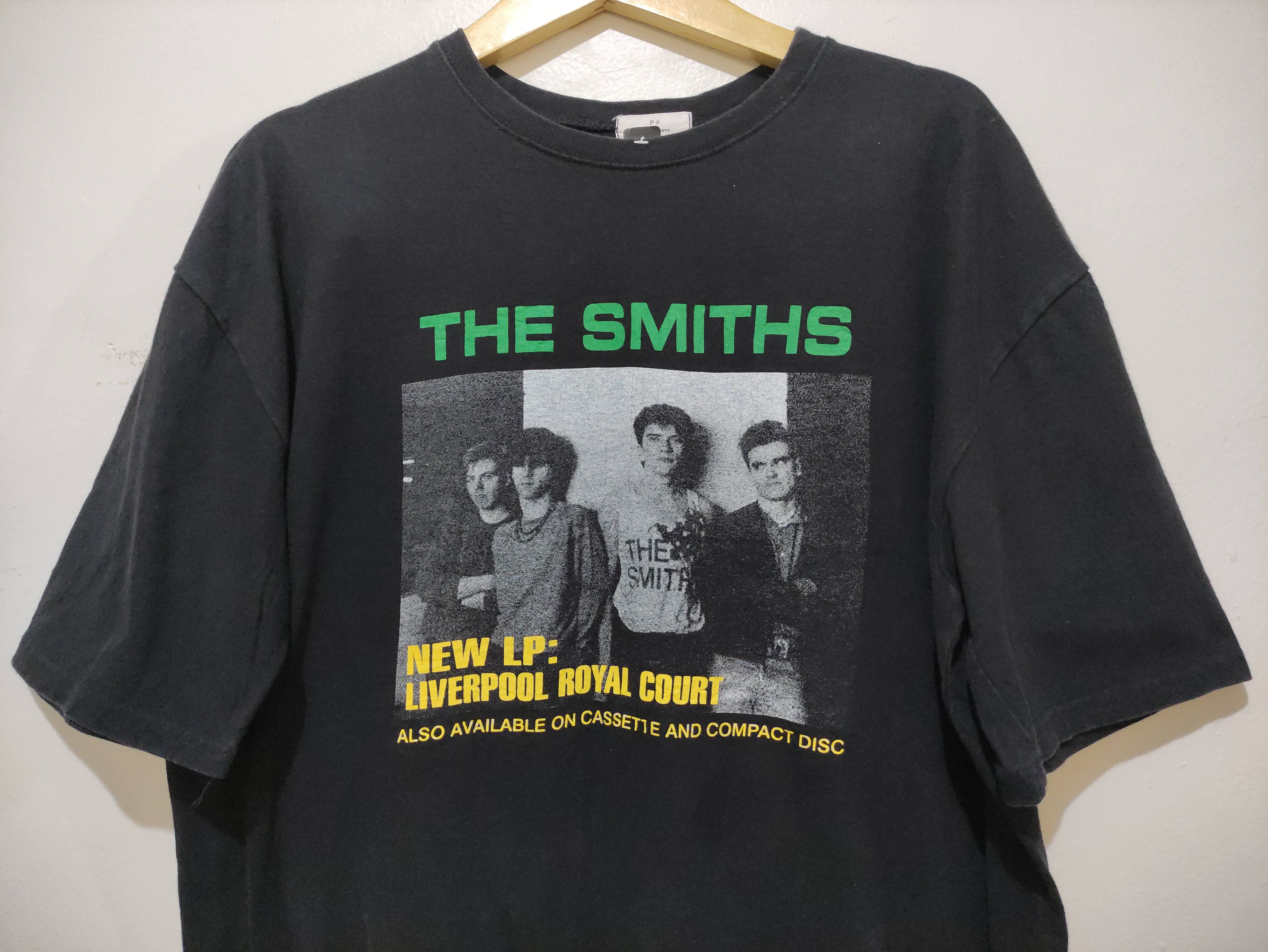 Band Tees The Smiths "New LP" Liverpool Royal Court Promo Tee Size US L / EU 52-54 / 3 - 6 Thumbnail