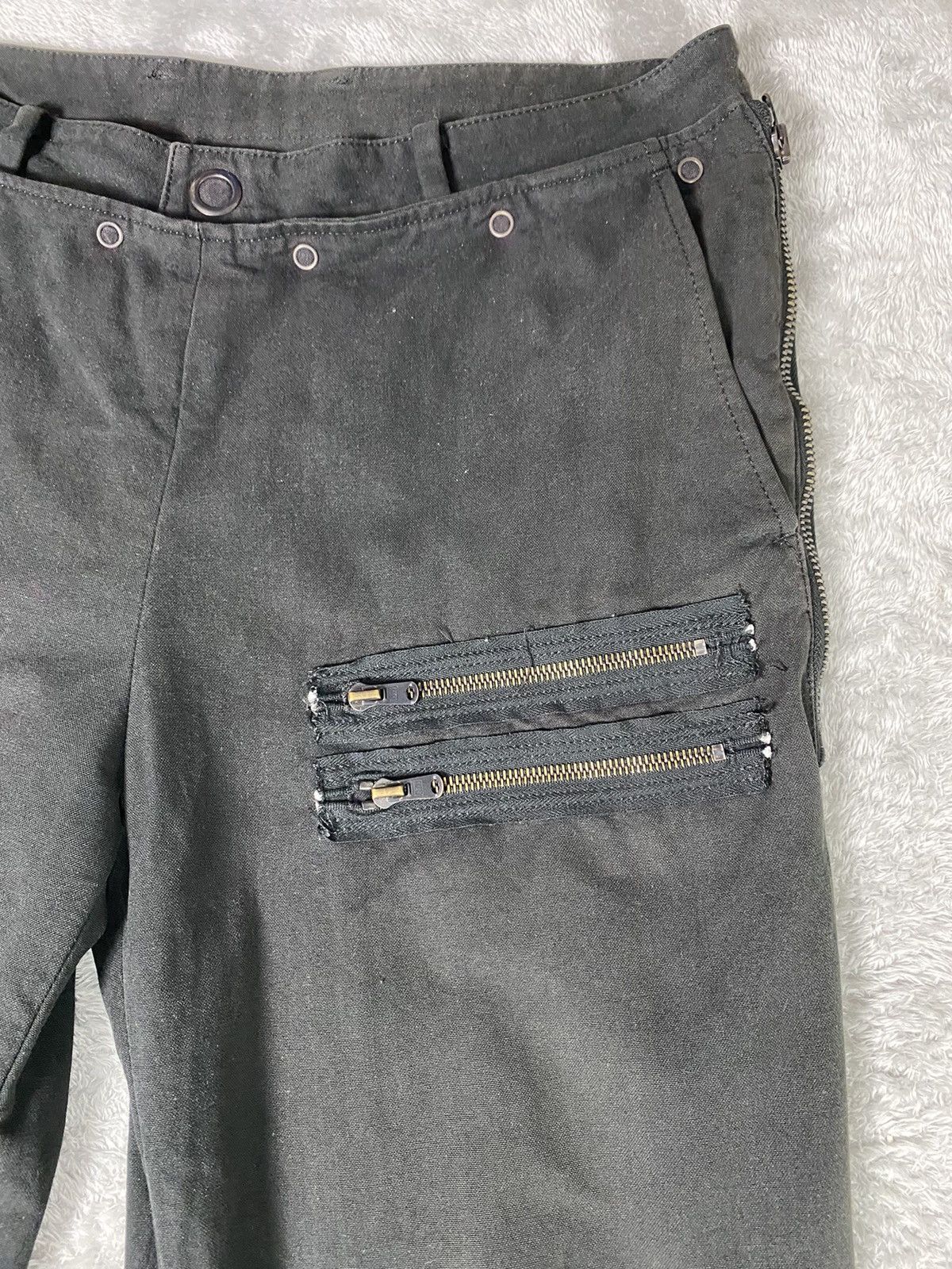 Number (N)ine Number (n)ine Zipper Pants. S0290E Size US 32 / EU 48 - 5 Thumbnail