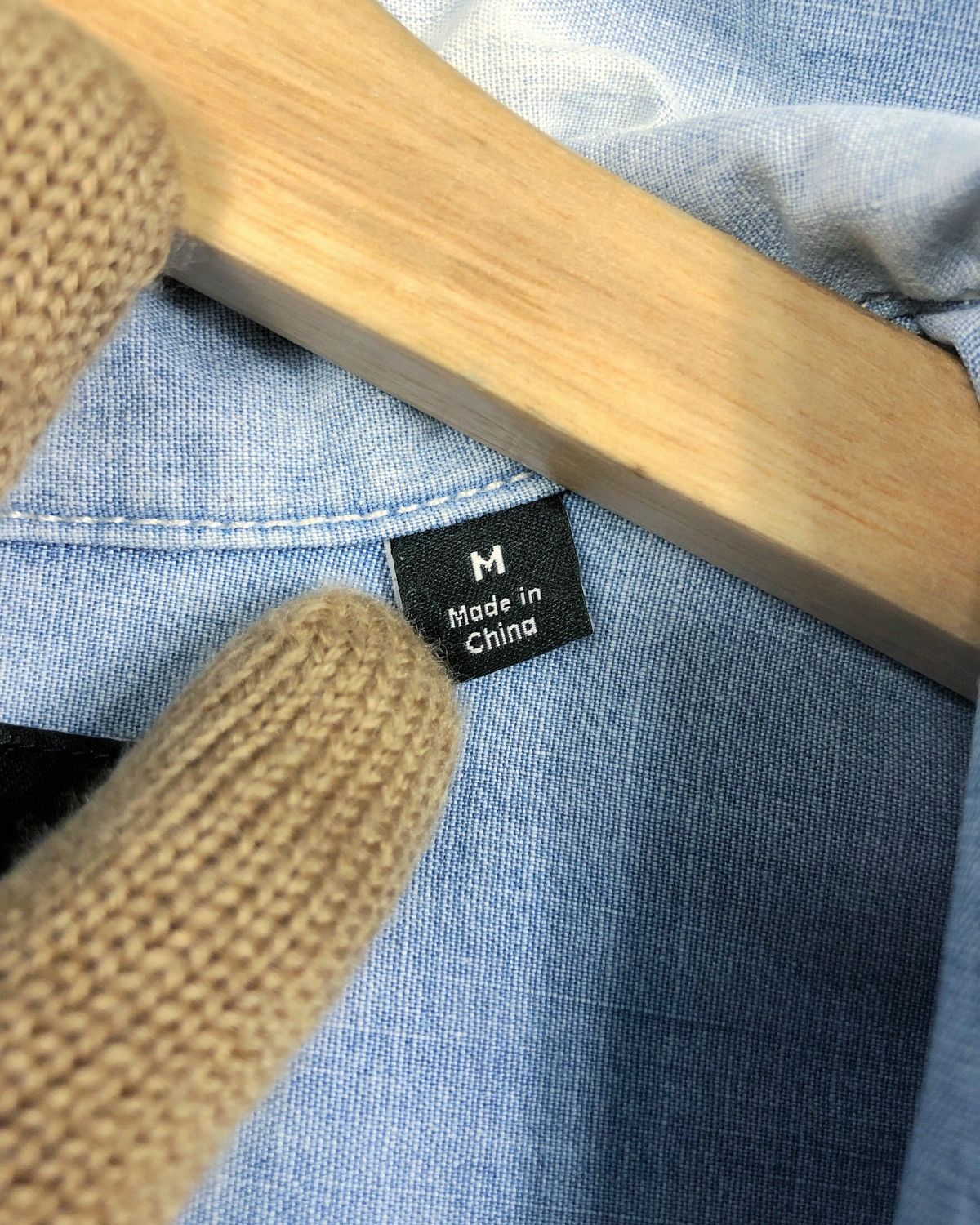 Lemaire × Uniqlo Rare Uniqlo X Lemaire Denim Button Ups Shirt Size US M / EU 48-50 / 2 - 9 Thumbnail