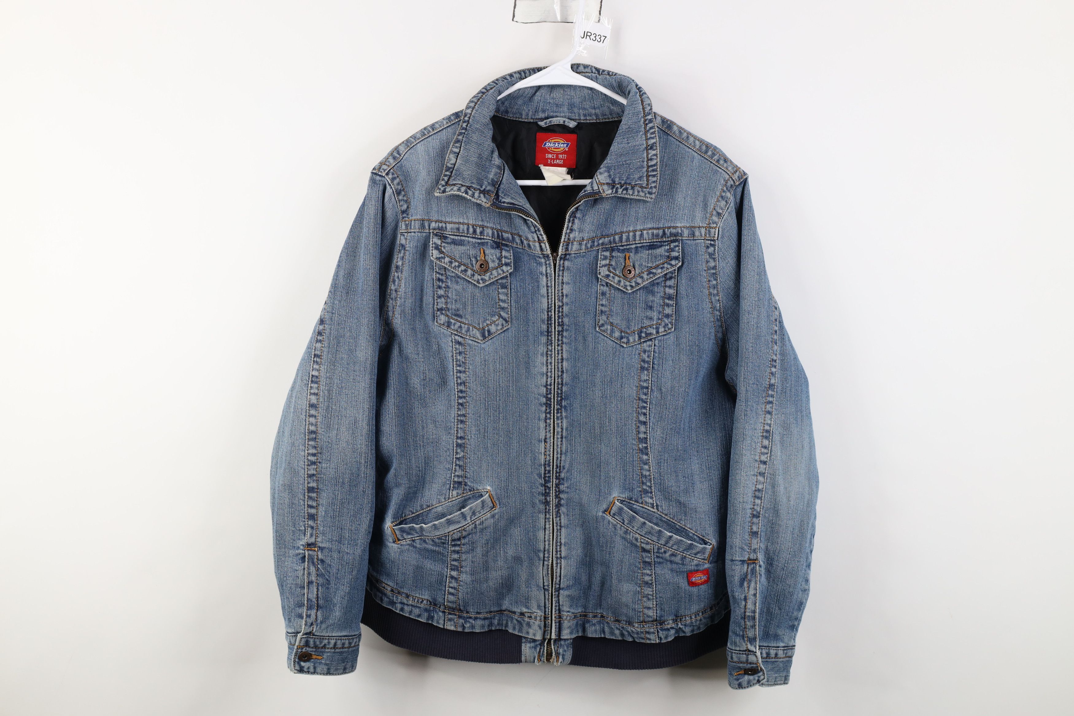 Dickies Vintage Y2K Dickies Quilted Denim Jean Tucker Jacket Blue Size XL / US 12-14 / IT 48-50 - 1 Thumbnail