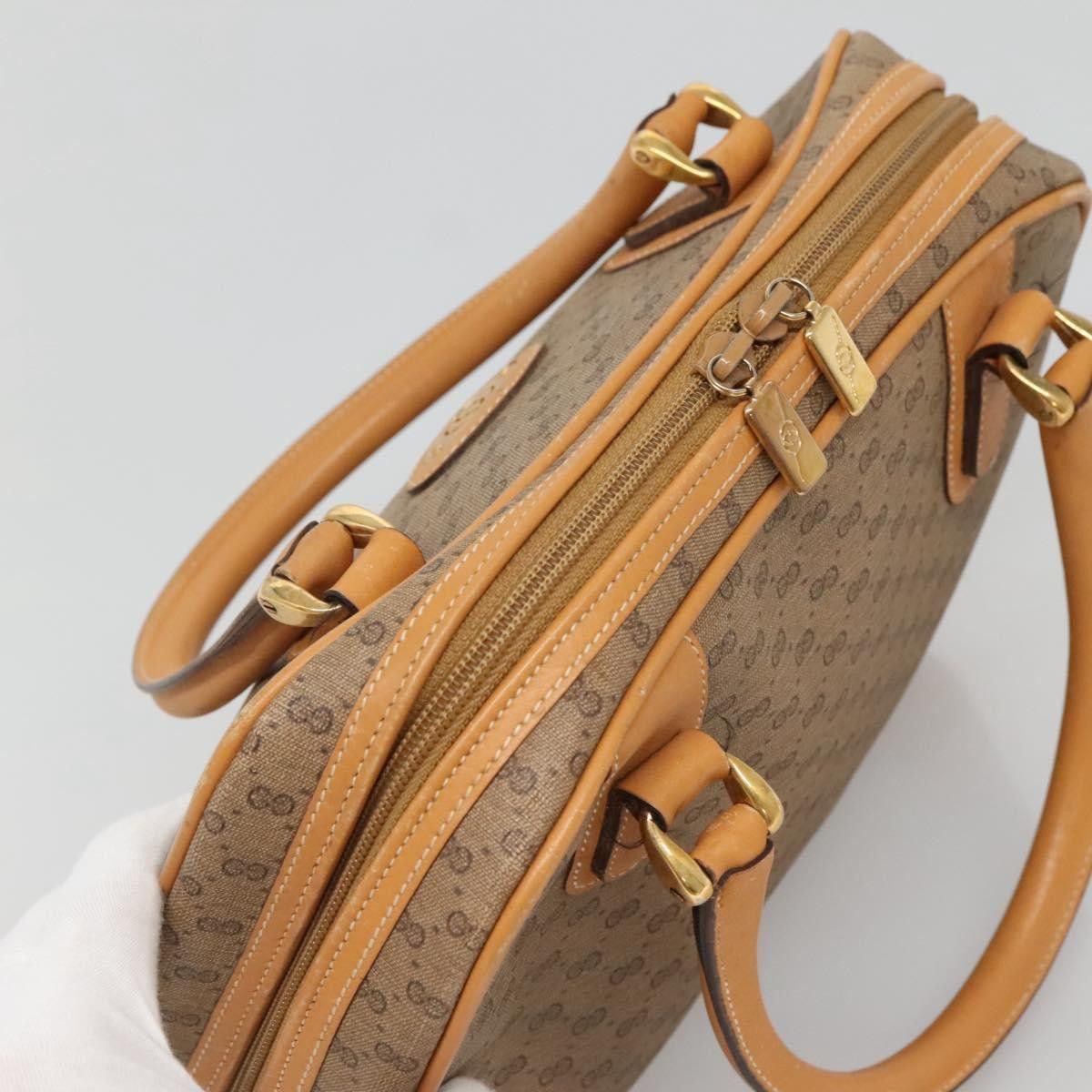 Gucci GUCCI Micro GG Supreme Hand Bag Pvc Beige Gold 000 39 000 39 Size ONE SIZE - 6 Thumbnail