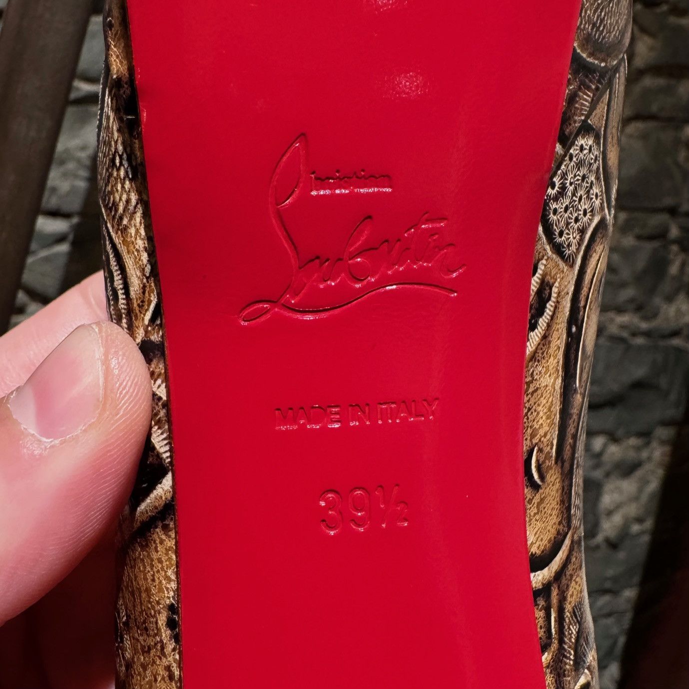 Christian Louboutin Christian Louboutin SantaFe Lady Peep 150 Platform Pumps Size US 9.5 / IT 39.5 - 9 Thumbnail