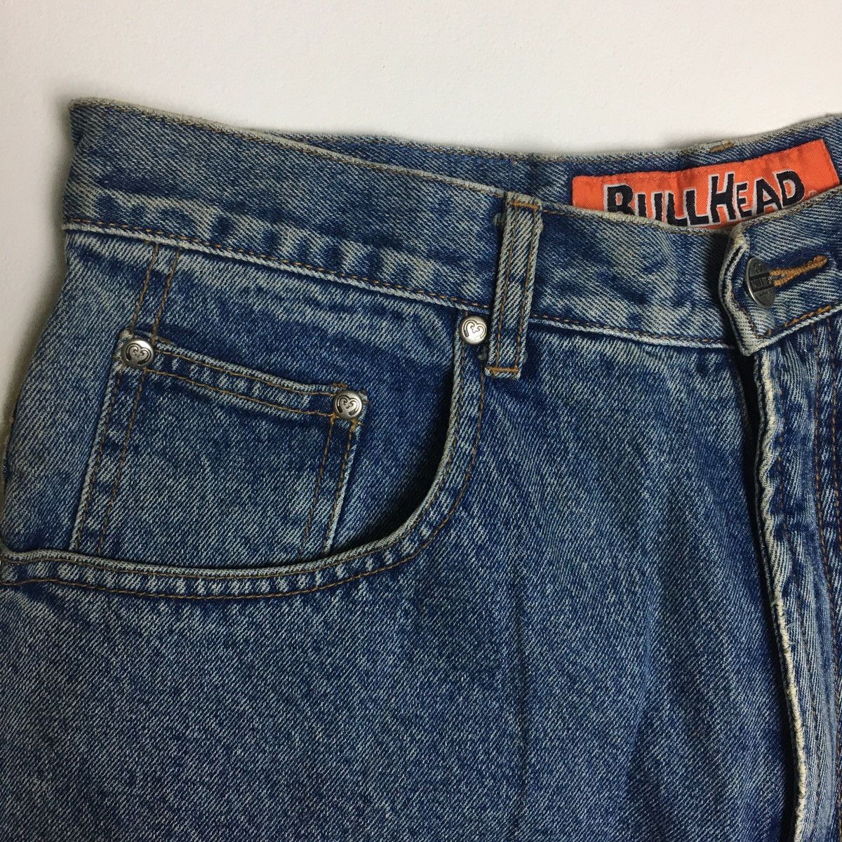 Bullhead Denim Co. × Vintage Vintage BULLHEAD Baggy Jeans Size US 32 / EU 48 - 5 Thumbnail