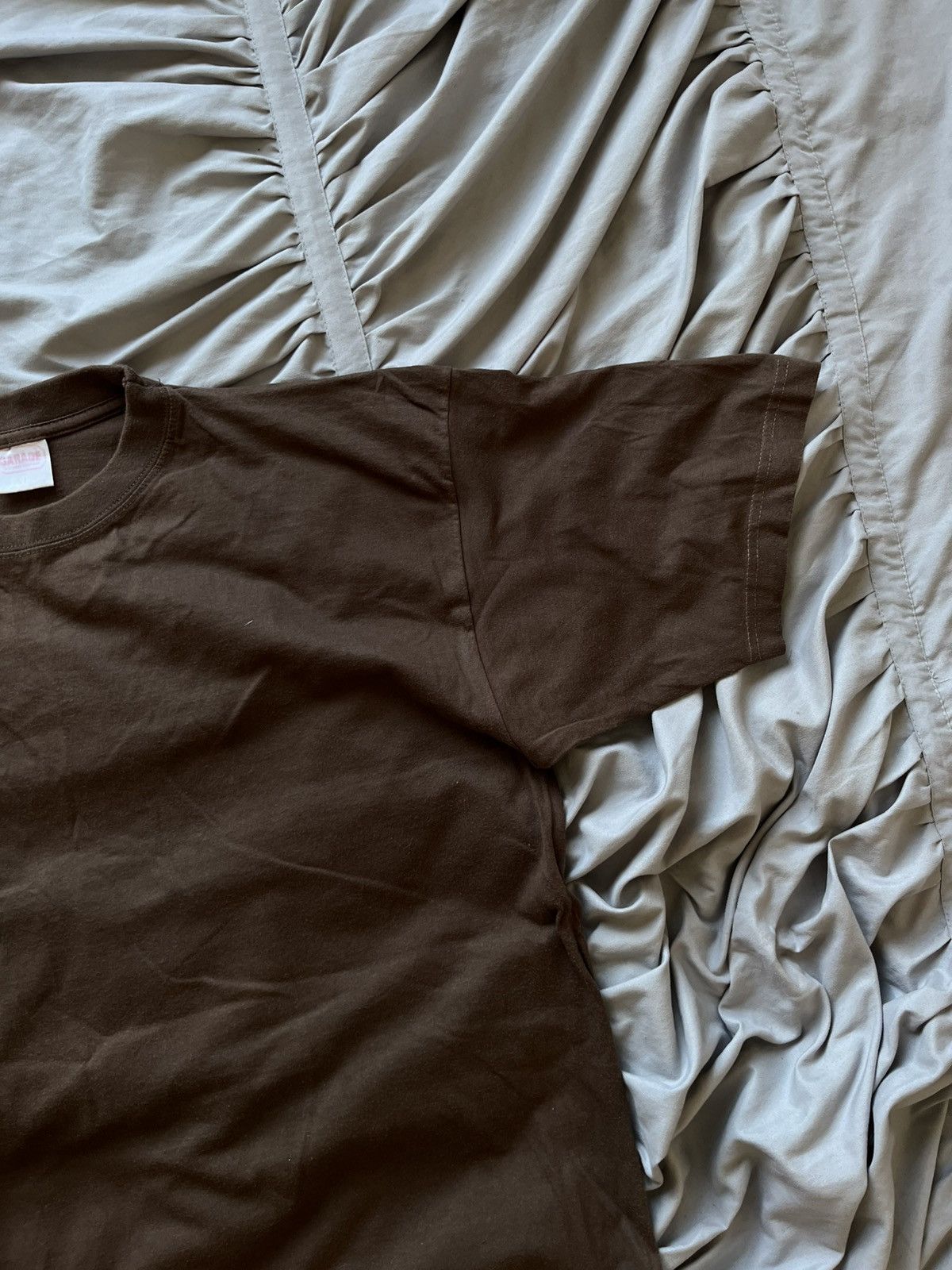 Japanese Brand Japanese T-Shirt Brown Made in USA Streetwear Vintage Size US XL / EU 56 / 4 - 4 Thumbnail