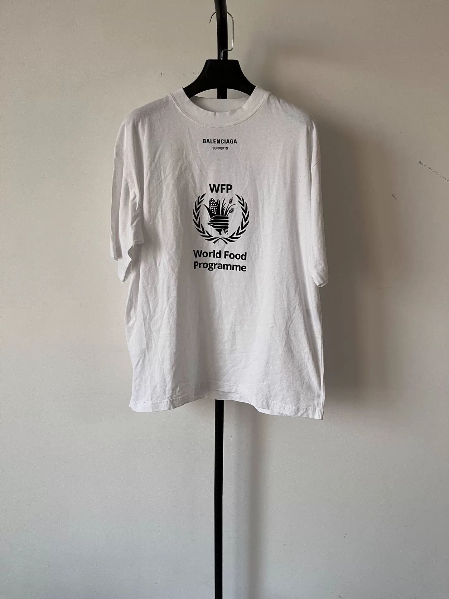 Balenciaga World Food Programme T-Shirt