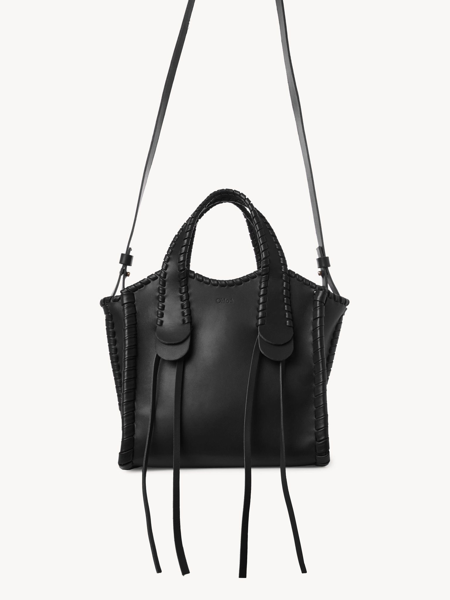 Chloe o1loc1c0325 Size: OS / CHC23 Mony Small Tote Bag in Black Size ONE SIZE - 2 Thumbnail