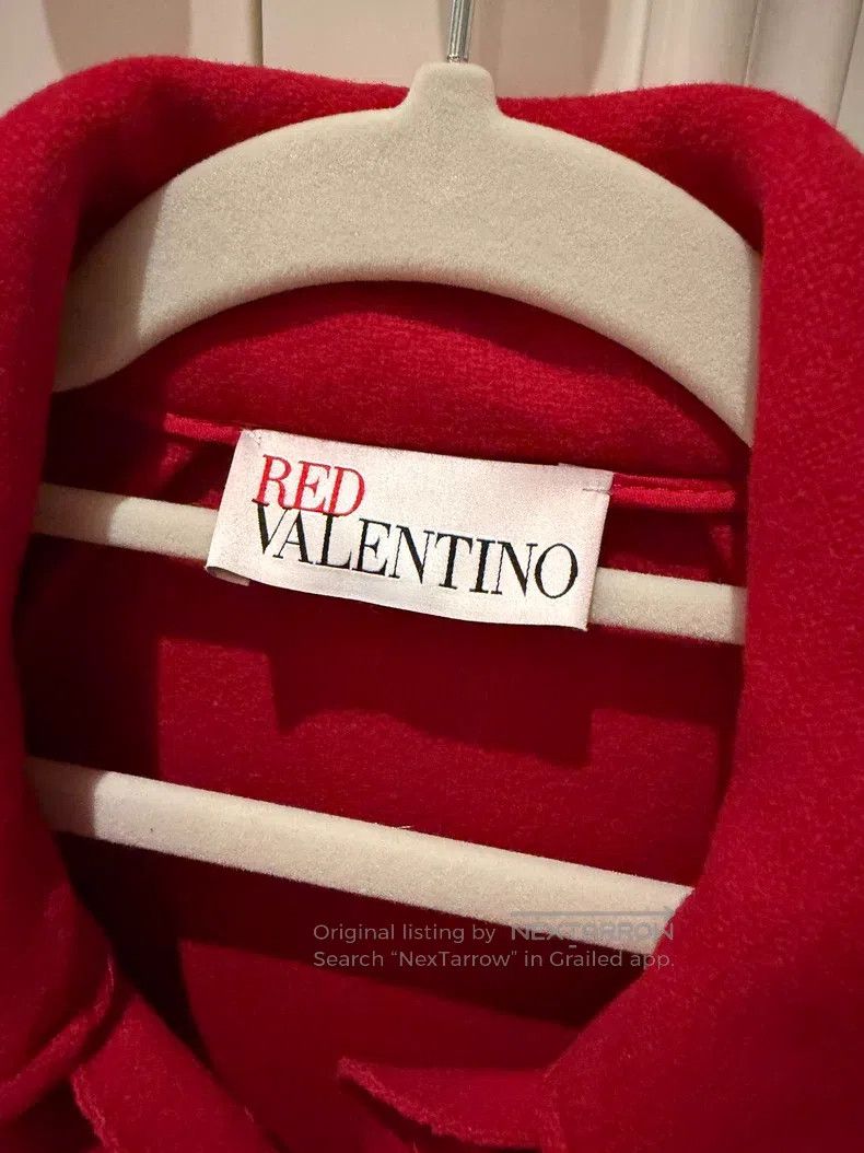 Valentino Valentino Big red coat Size XXS / US 00 / IT 34 - 3 Thumbnail