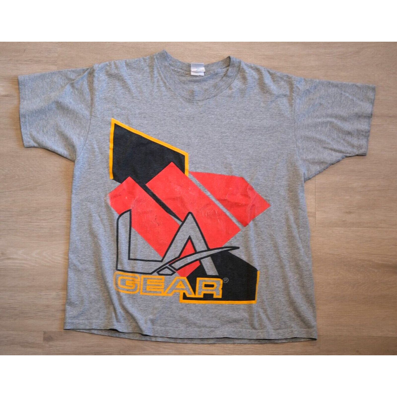 La Gear Vintage 90s LA Gear T-Shirt Mens Large Sports Graphic Print Size US L / EU 52-54 / 3 - 2 Thumbnail