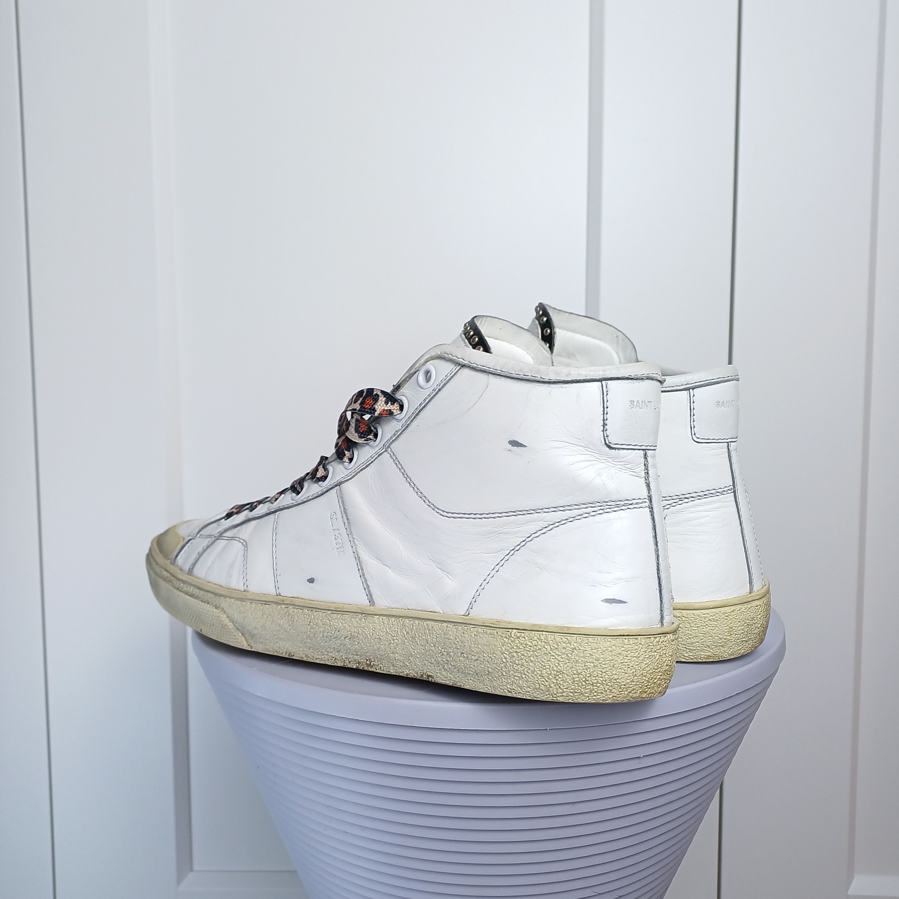 Saint Laurent Paris Saint Laurent Hedi Slimane SS16 SL/37M Hi Top 39.5 Size US 6.5 / IT 36.5 - 6 Thumbnail
