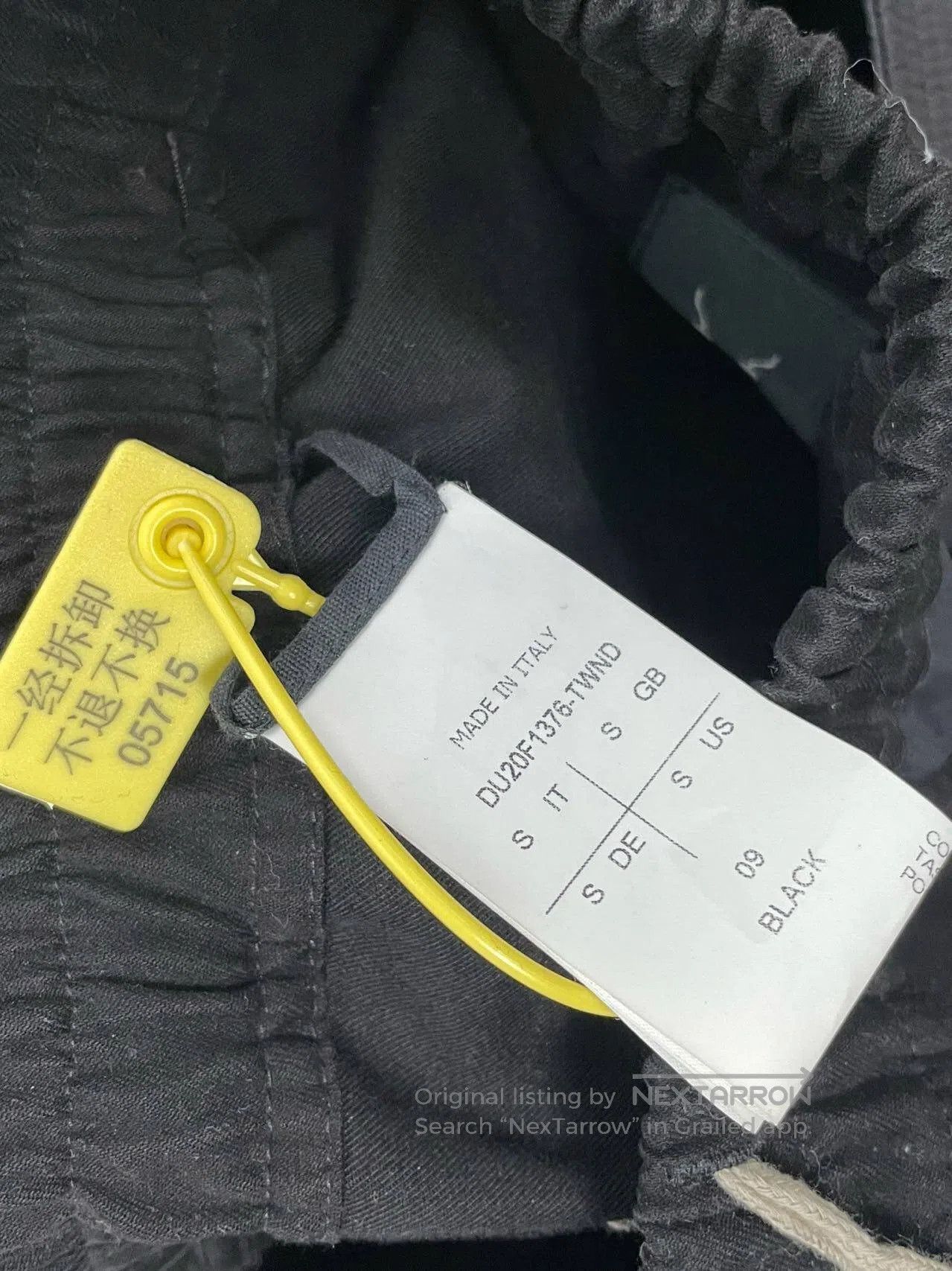 Rick Owens Rick Owens size S Main Line Double Ring Work Pants Size US 27 - 6 Thumbnail