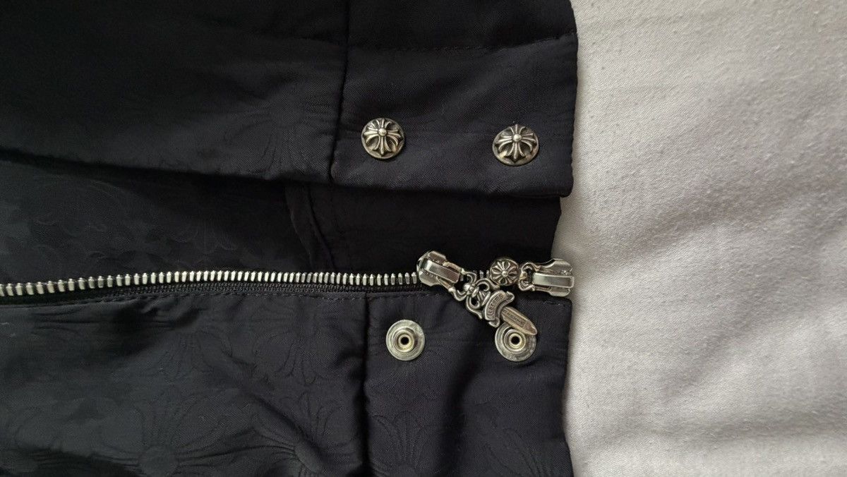 Chrome Hearts Chrome Hearts Tonal Print Lightweight Windbreaker Cropped Size US XL / EU 56 / 4 - 11 Thumbnail