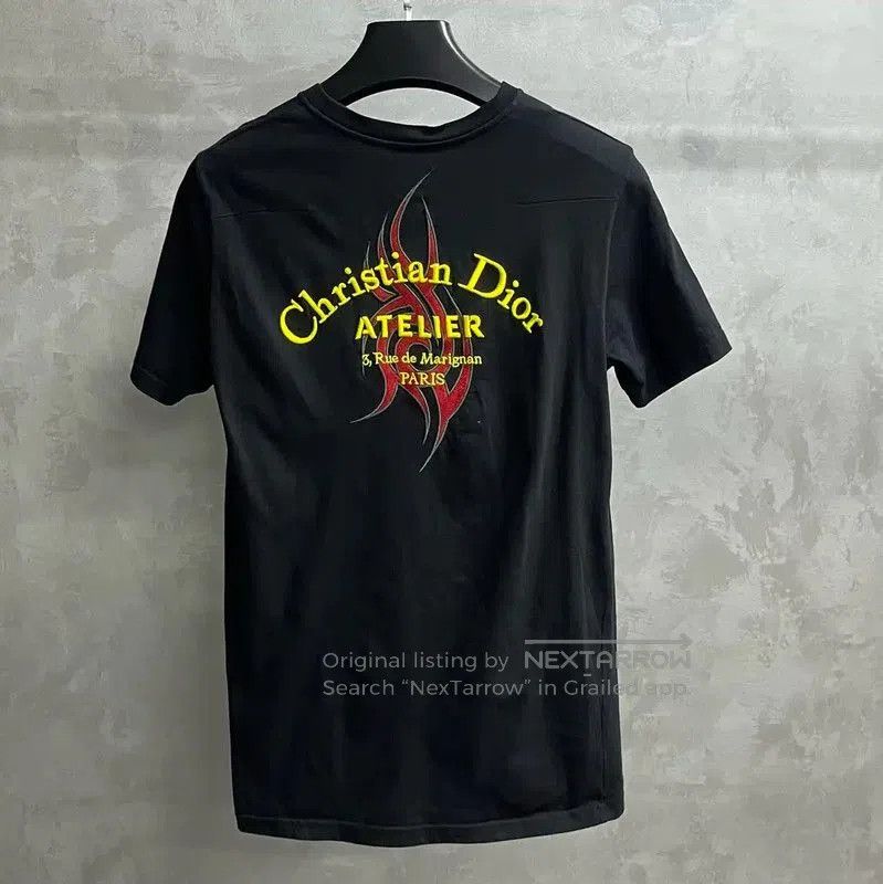 Dior Dior Black Cotton Women's T. Size XS / US 0-2 / IT 36-38 - 2 Thumbnail