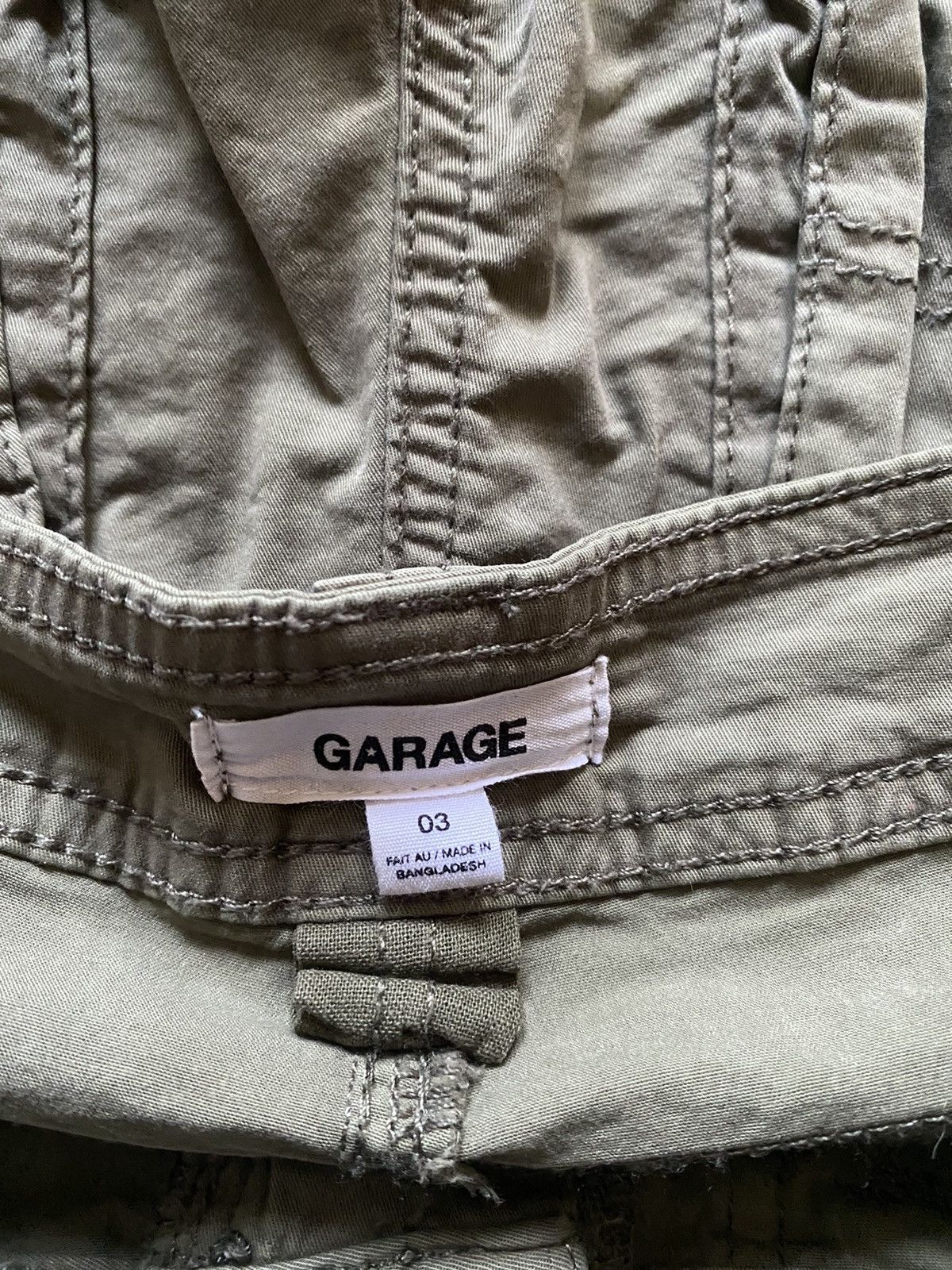 Japanese Brand Vintage Japanese Brand Garage Baggy Cargo Pant Size US 30 / EU 46 - 9 Thumbnail