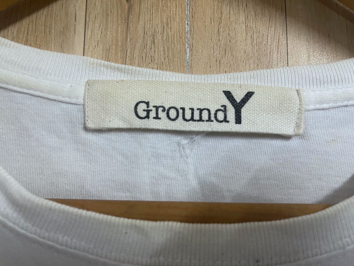 Japanese Brand × Y's for Men × Yohji Yamamoto Yohji Yamamoto Y ground T shirt XL Y’s For Living Spellout Size US XL / EU 56 / 4 - 4 Thumbnail