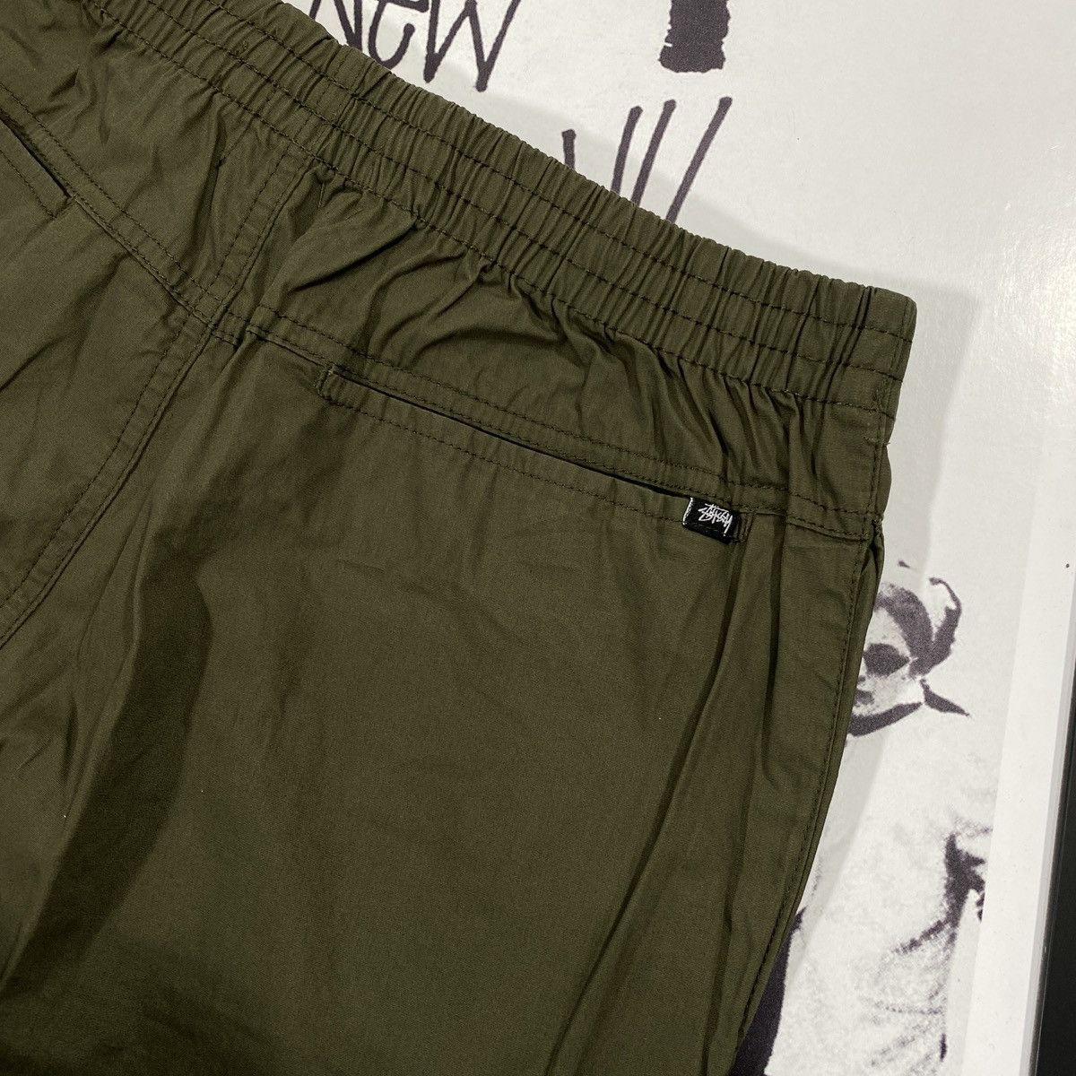 Stussy STUSSY AUSTRALIA ROLL THE DICE BEACHSHORTS - ARMY GREEN - 34 Size US 34 / EU 50 - 5 Thumbnail