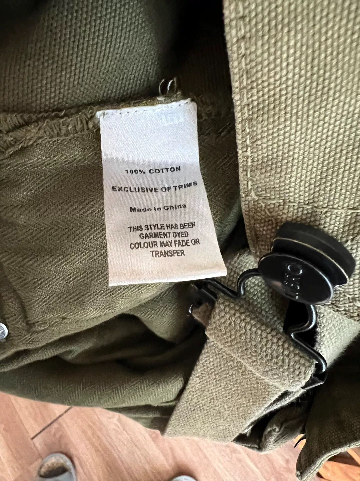 Nigel Cabourn Nigel Cabourn Canvas Spliced Workwear Overalls Size US 26 / EU 42 - 8 Thumbnail