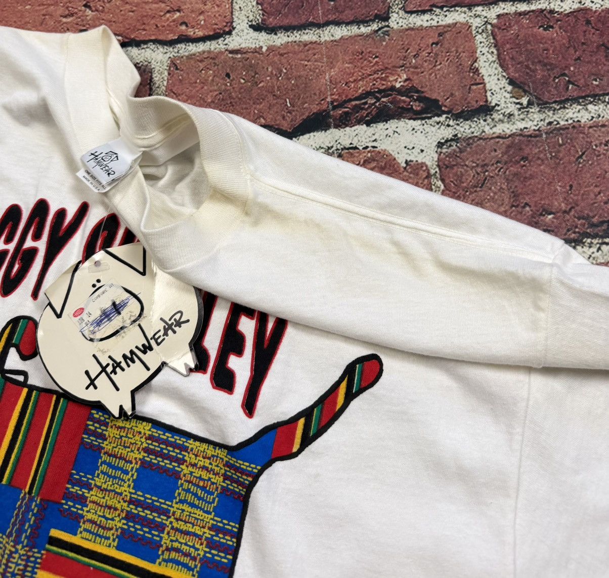 Other Vintage Ziggy Marley T Shirt Hamwear Hip Hop Dog Parody 90s Size US XL / EU 56 / 4 - 12 Thumbnail