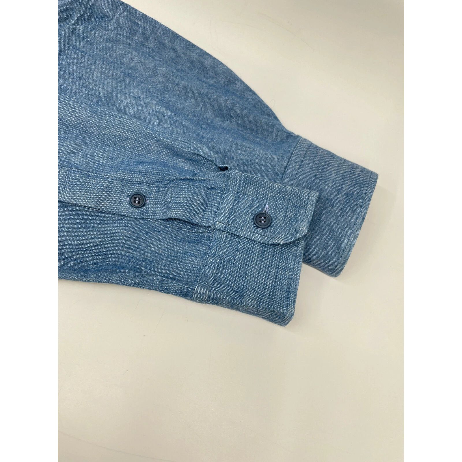 Yohji Yamamoto yohji yamamoto pour homme neck chambray shirt Size US M / EU 48-50 / 2 - 6 Thumbnail