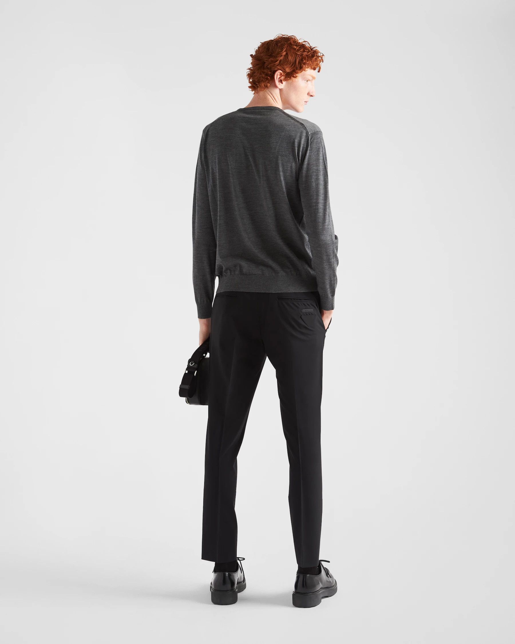 Prada Prada - Superfine Wool Sweater Size US L / EU 52-54 / 3 - 10 Thumbnail