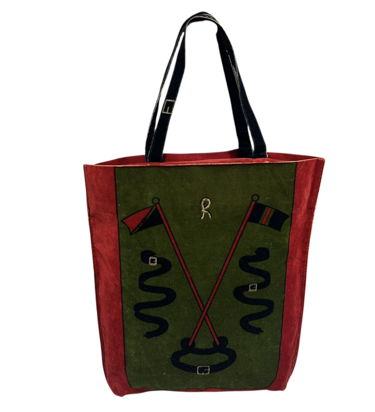 Roberta di Camerino × Vintage 🔥Rare🔥Roberta di Camerino vintage velvet hand bag Size ONE SIZE - 4 Thumbnail