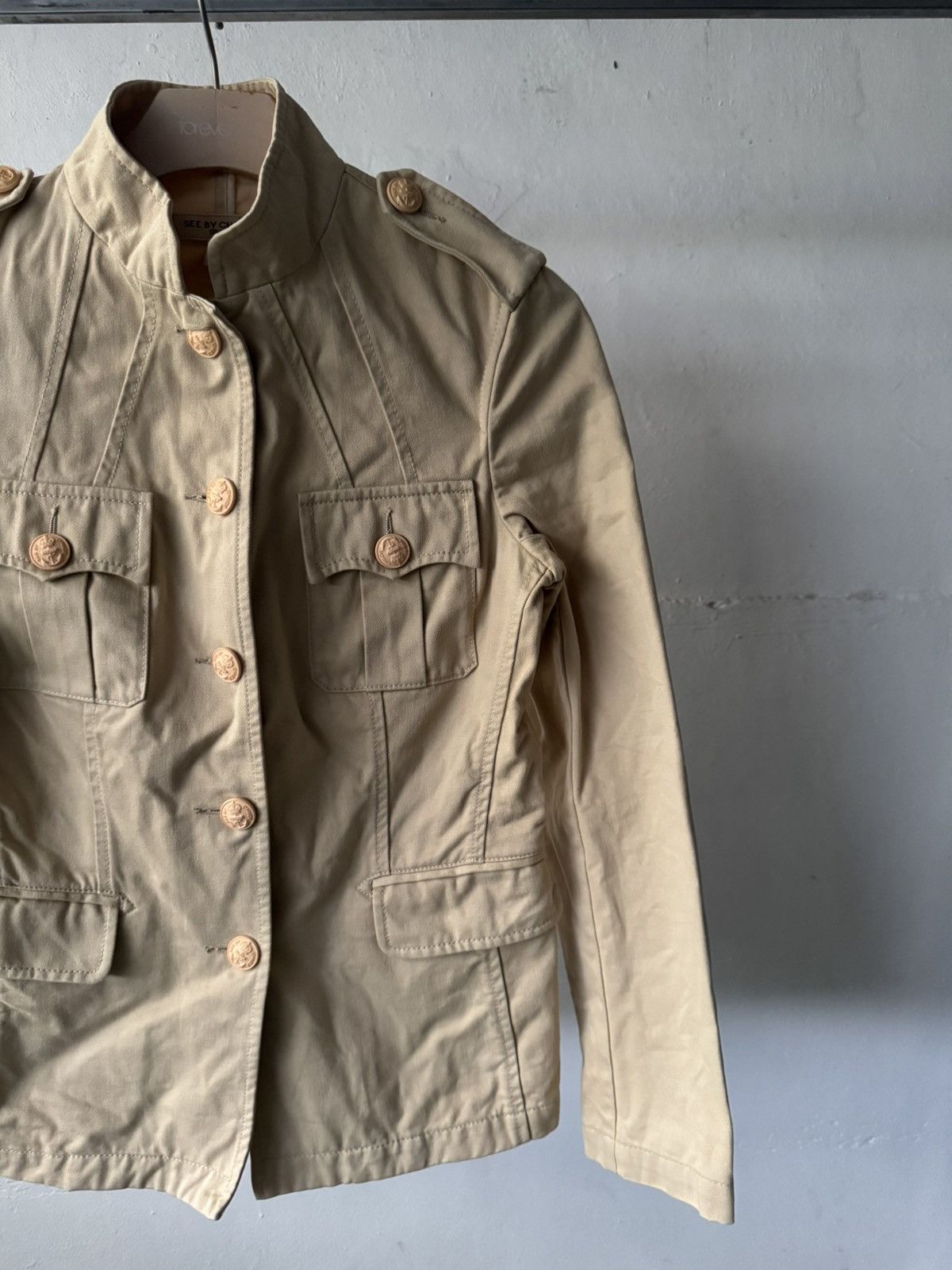 Chloe See by chloé - Military western style multi pocket jacket Size M / US 6-8 / IT 42-44 - 3 Thumbnail