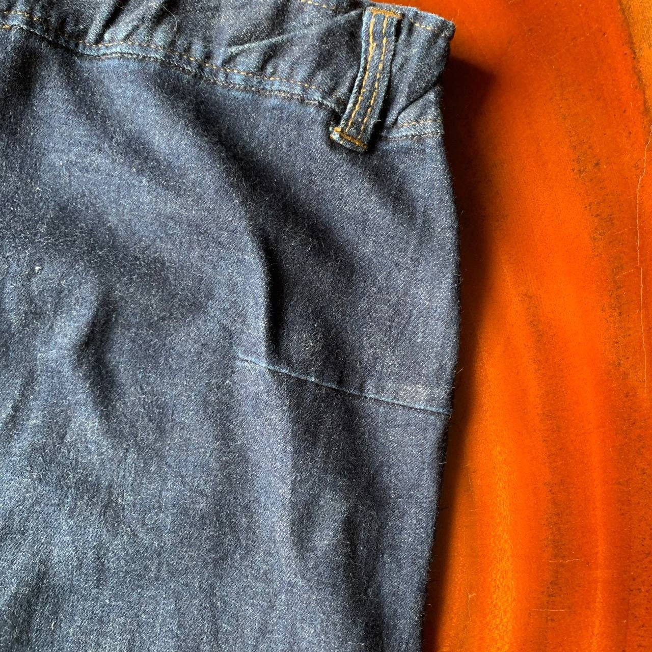 Issey Miyake Plantation By Issey Miyake Wide Leg Crop Blue Denim Pants Size US 28 / EU 44 - 8 Thumbnail