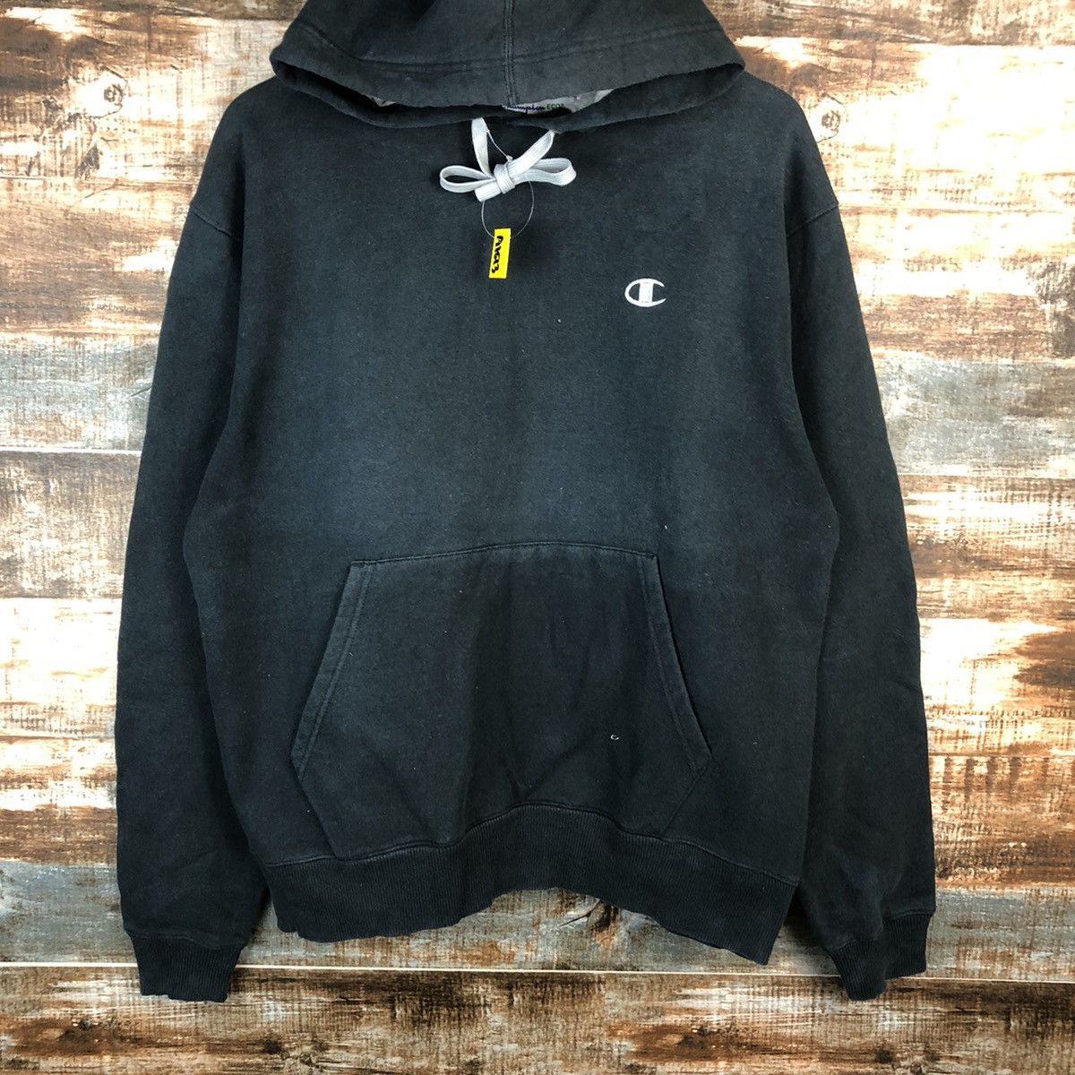 Champion Champion vintage Black Hoodie #A1513 Size US M / EU 48-50 / 2 - 3 Thumbnail