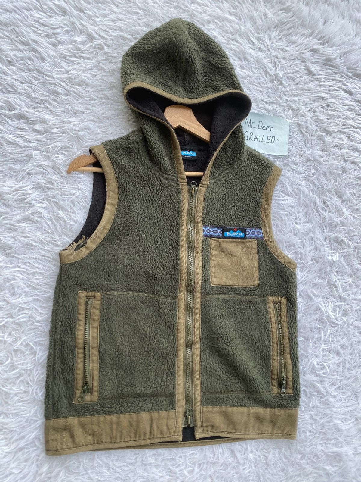 KAVU Rare Vintage KAVU Fleece Vest Size US S / EU 44-46 / 1 - 2 Thumbnail