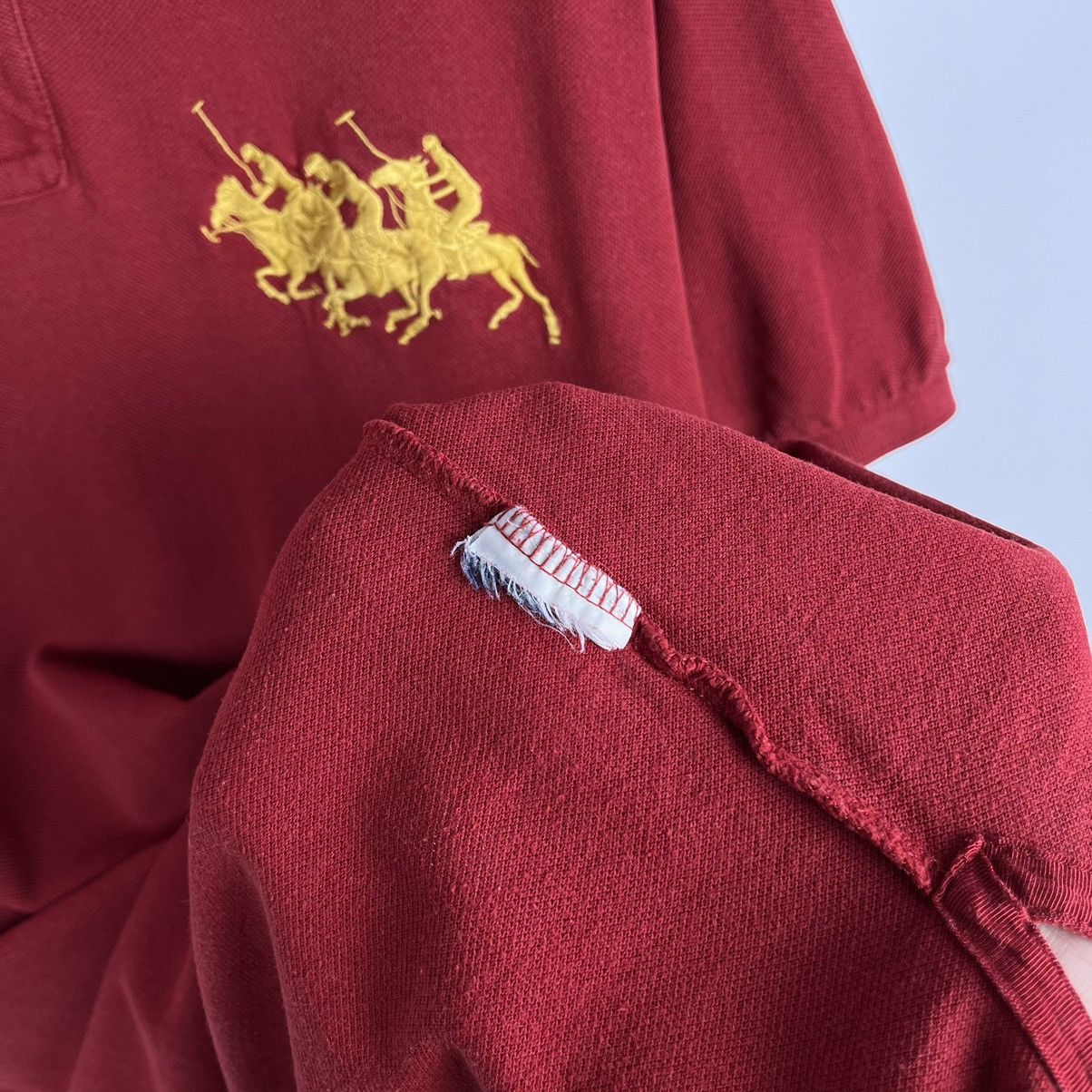 Polo Ralph Lauren Vintage Polo Ralph Lauren big Pony 3 polo shirt 90’s Size US XL / EU 56 / 4 - 11 Thumbnail
