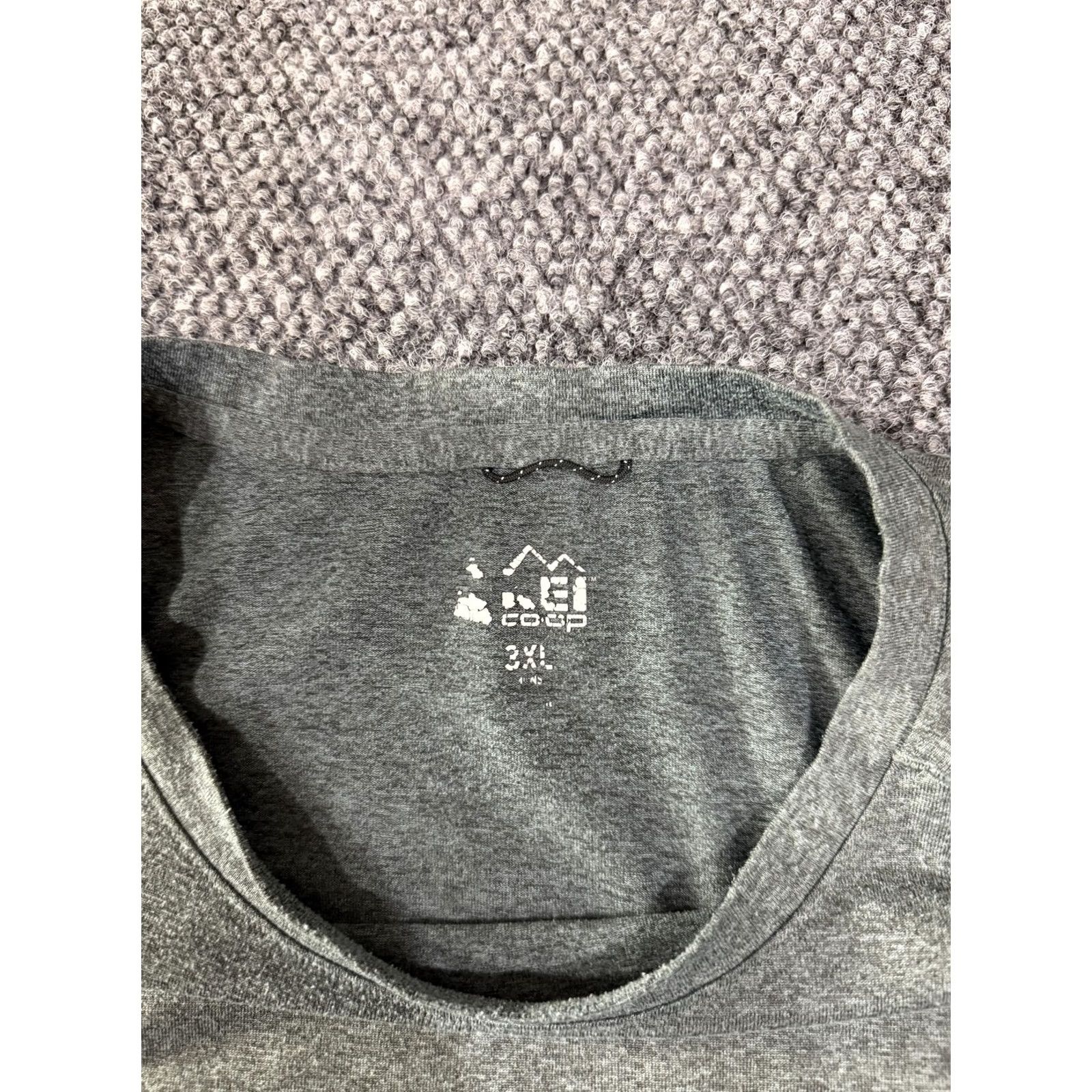 Vintage REI Co-op Shirt Mens 3XL Gray Lightweight Stretch Performance T-Shirt Size US XXL / EU 58 / 5 - 5 Thumbnail