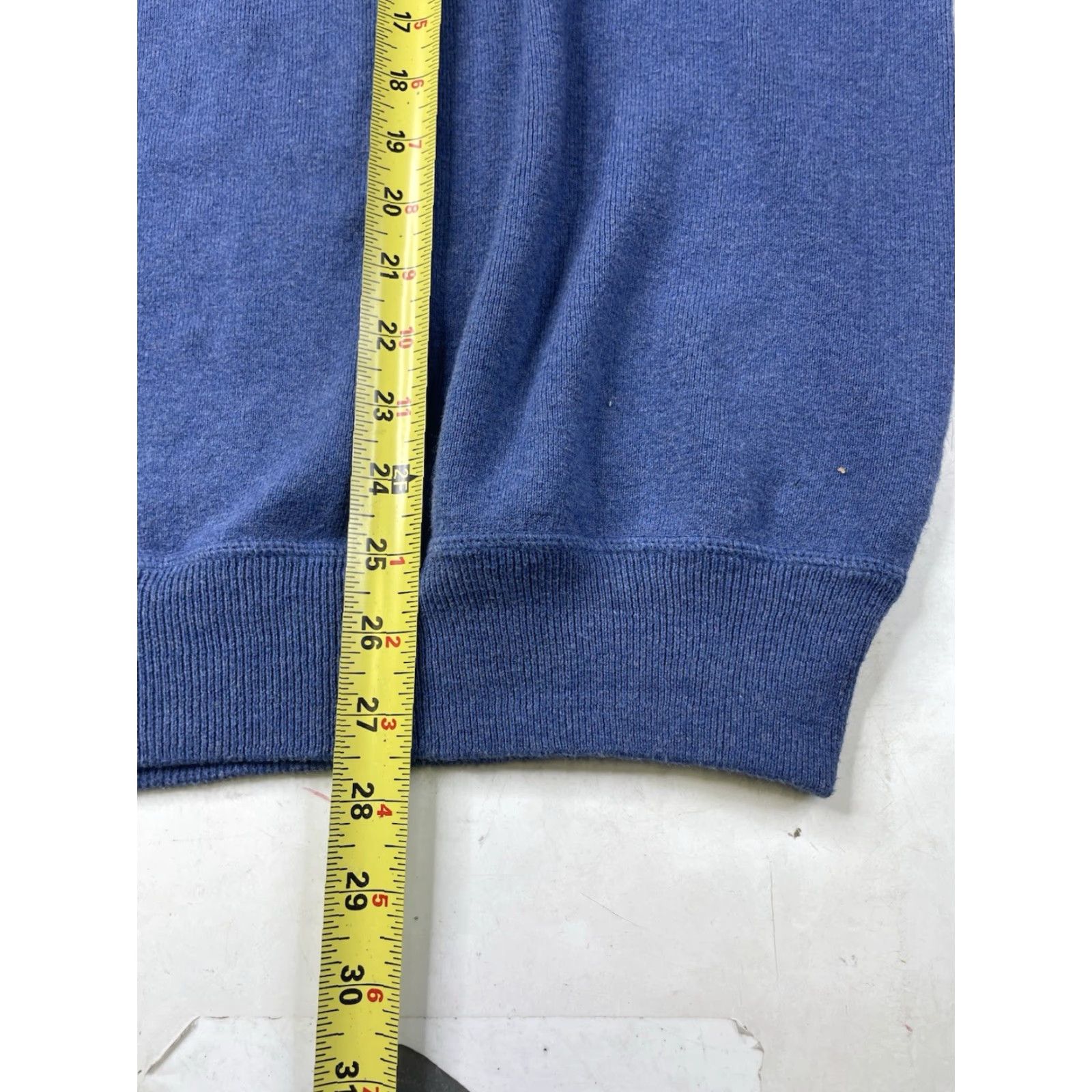 Ralph Lauren Polo Ralph Lauren Cotton Crewneck Pullover Sweater Blue Mens Large Crewneck Knit 100% Cotton Logo Ribbed Hem Cuffs Classic Size US L / EU 52-54 / 3 - 4 Thumbnail