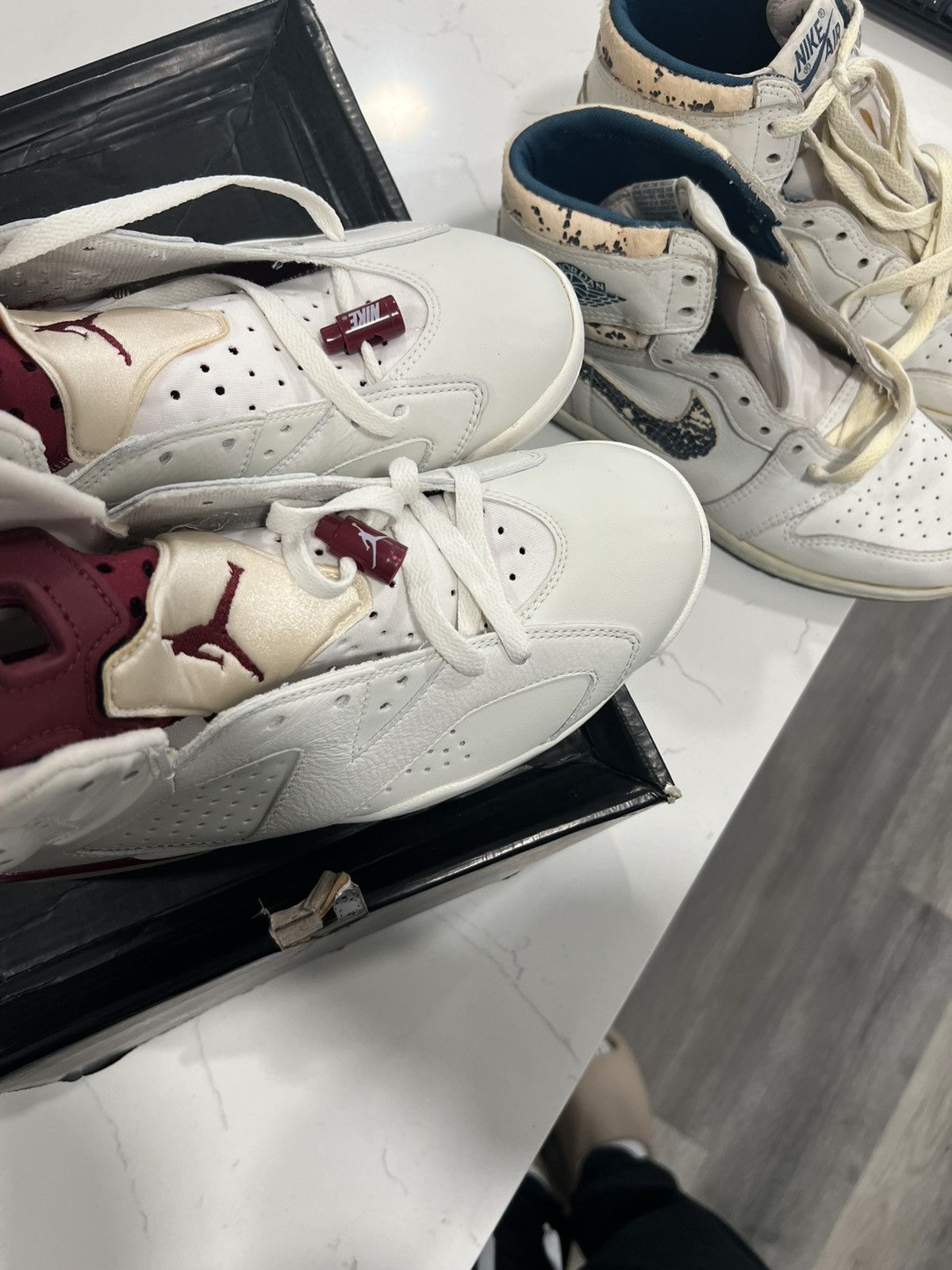 Jordan Brand Nike Jordan 6 maroon retro 2015 sz 8 Size US 8 / EU 41 - 14 Thumbnail