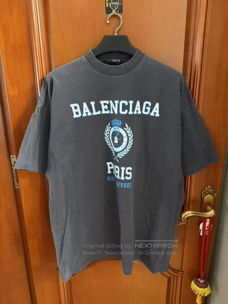 Balenciaga Crown Wheat Short Sleeve