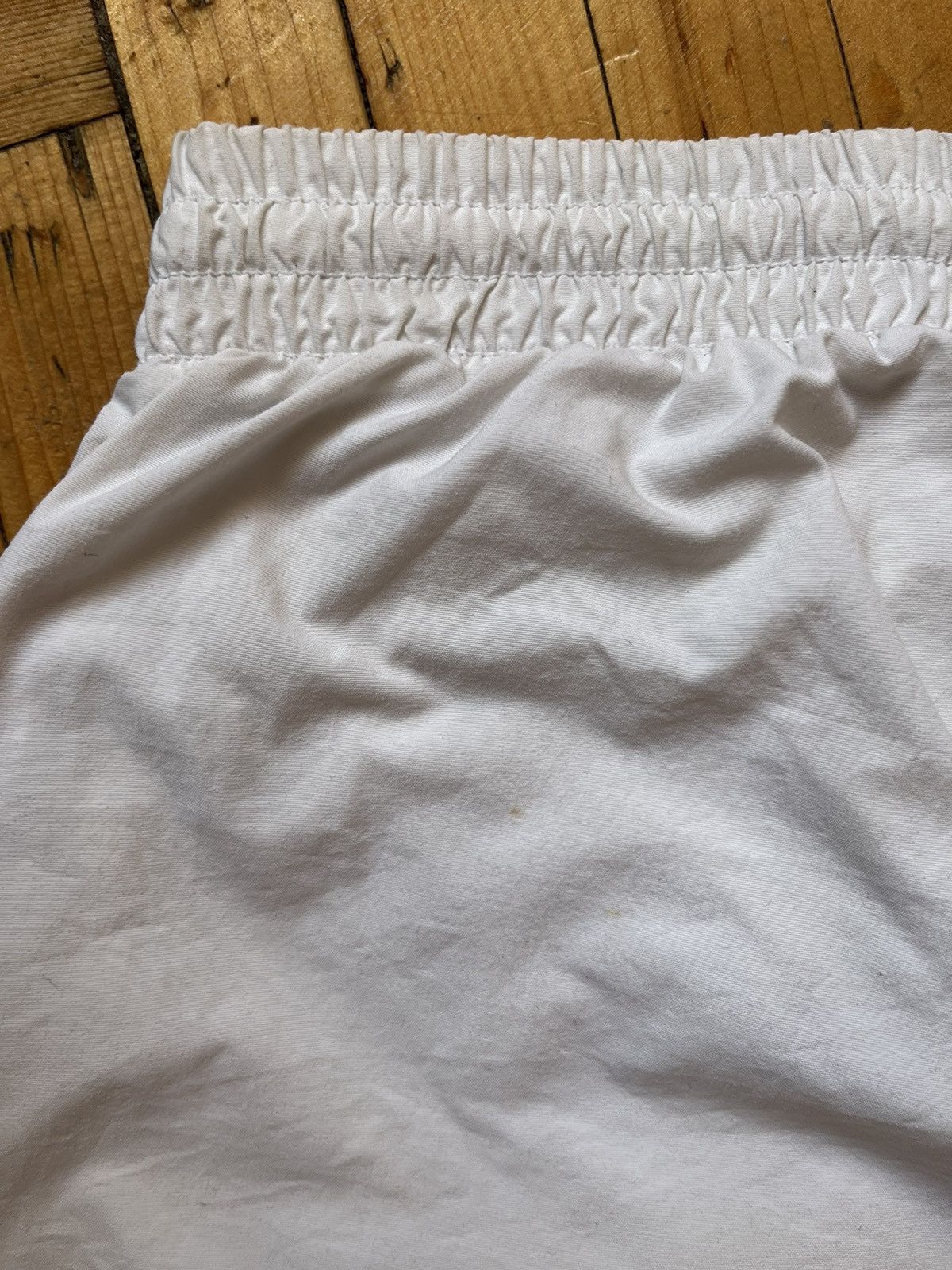 Nike × Vintage Nike Vintage 90's White Nylon Track Nylon Pants Size US 32 / EU 48 - 6 Thumbnail
