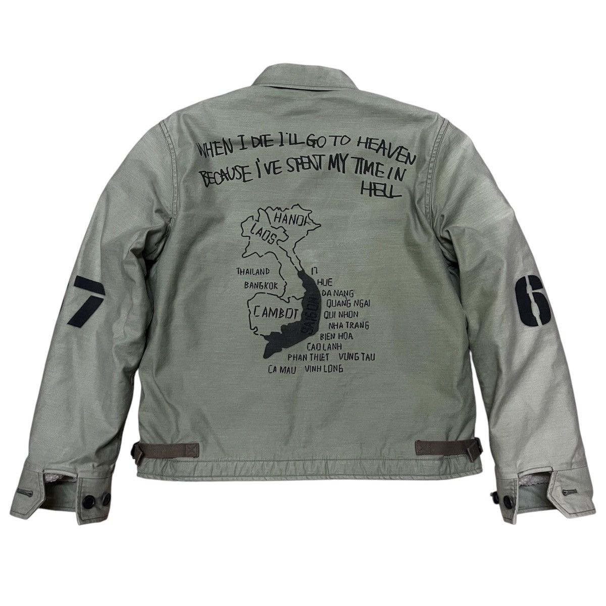 N. Hoolywood N. Hoolywood Sun Faded Military Style Jacket | Grailed